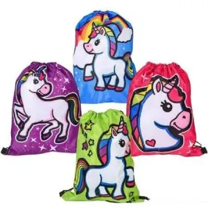 16" Unicorn Drawstring Backpack