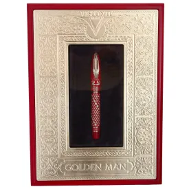 2011 VISCONTI THE GOLDEN MAN VERMEIL LIMITED EDITION FOUNTAIN PEN NEVER INKED
