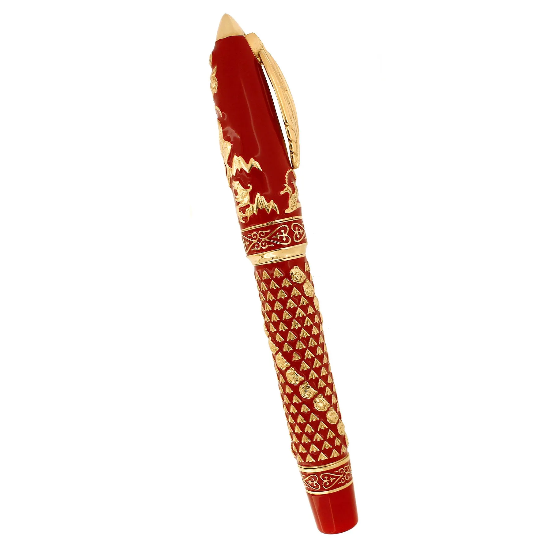 2011 VISCONTI THE GOLDEN MAN VERMEIL LIMITED EDITION FOUNTAIN PEN NEVER INKED