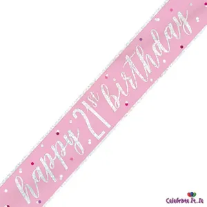 21st Birthday Banner