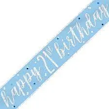 21st Birthday Banner