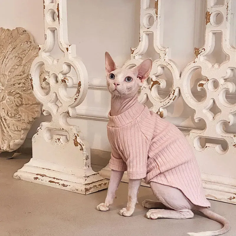Anniepaw Hairless Cat Winter Cotton Outfit Sphinx Clothes