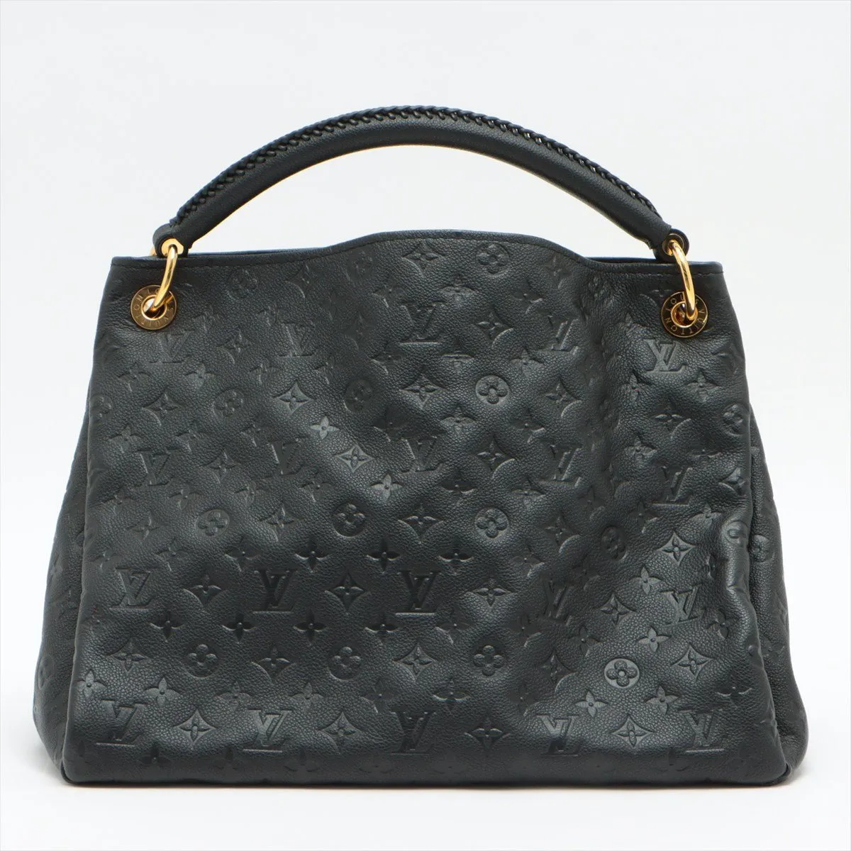 Artsy MM in Black Monogram Empreinte Leather