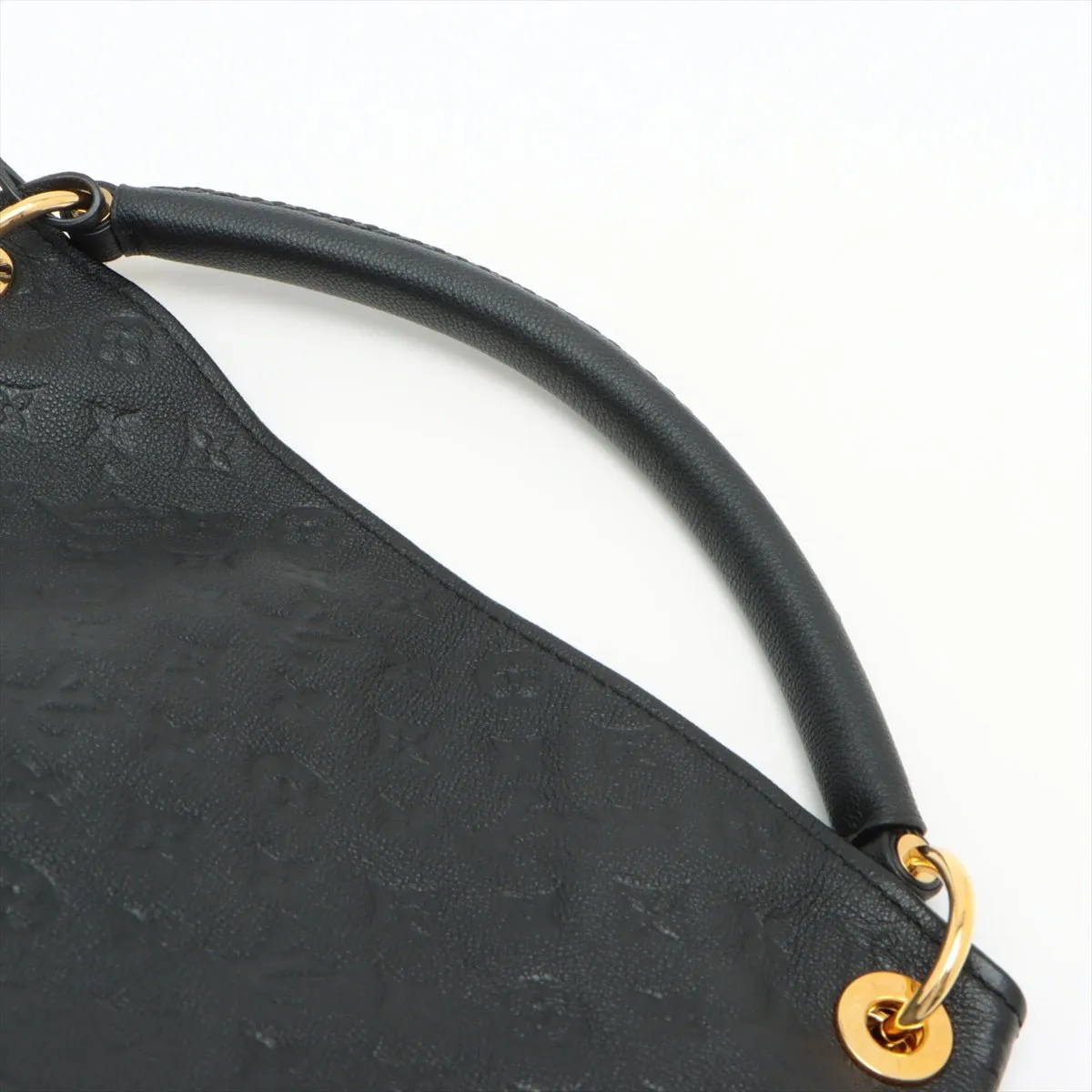 Artsy MM in Black Monogram Empreinte Leather