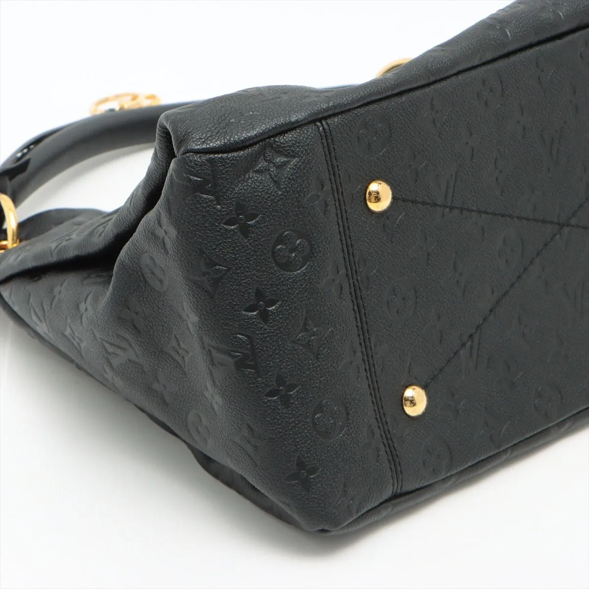 Artsy MM in Black Monogram Empreinte Leather