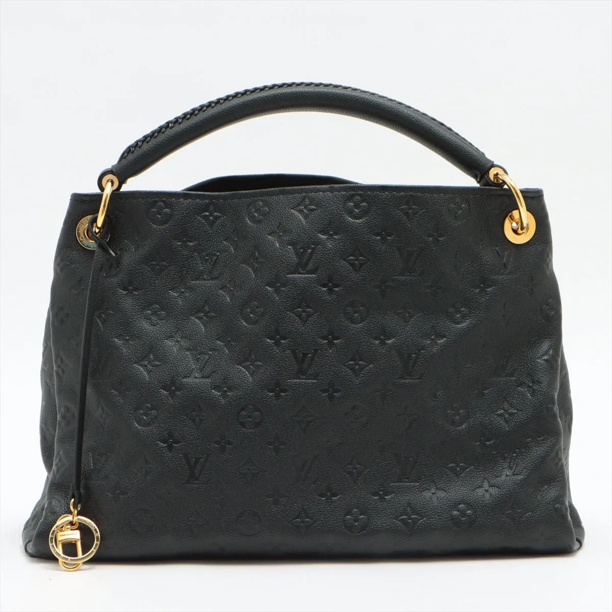 Artsy MM in Black Monogram Empreinte Leather