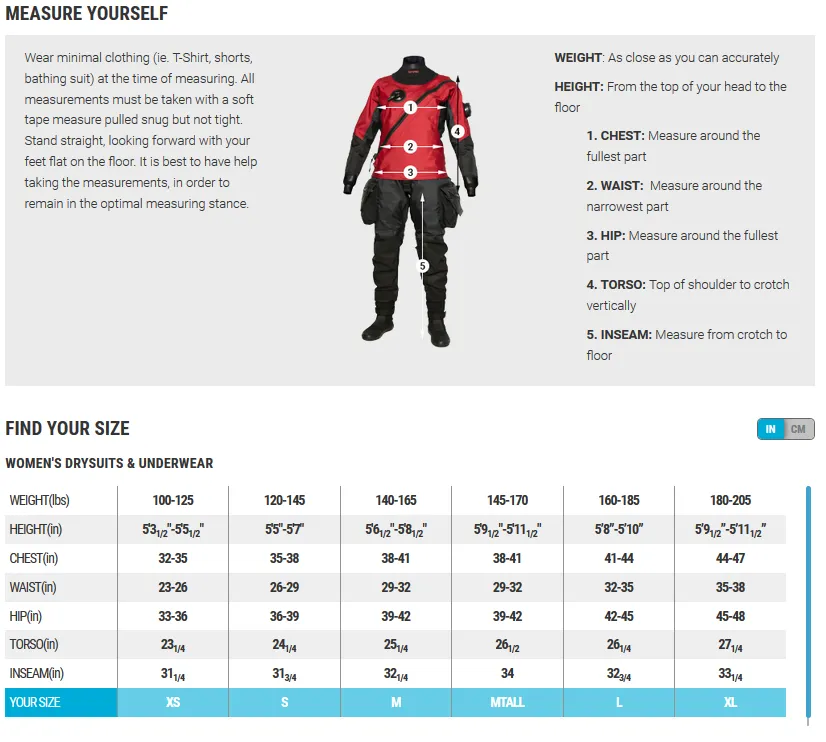 Bare X-Mission Evolution Drysuit (Women's)