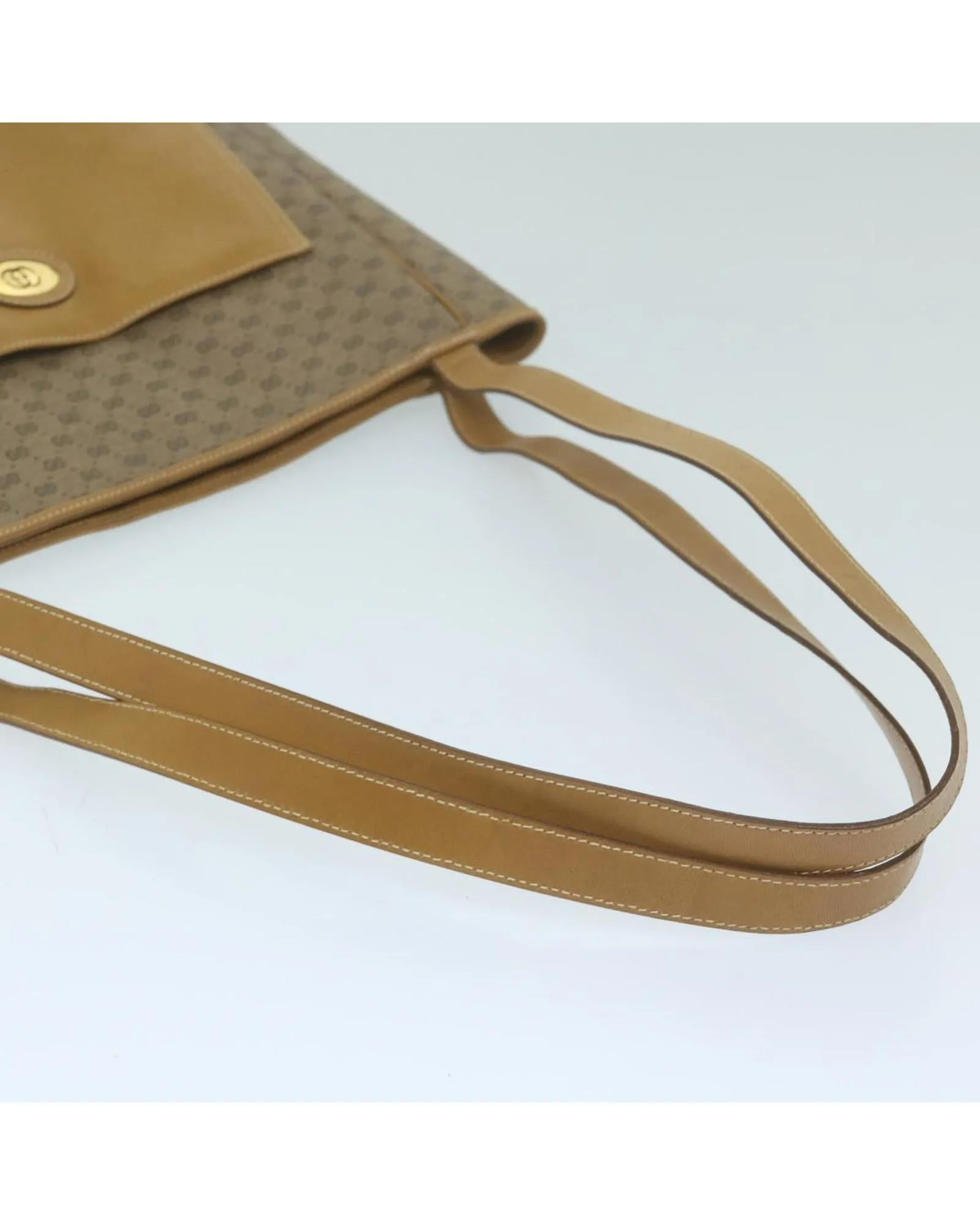 Beige Micro GG Supreme Tote Bag