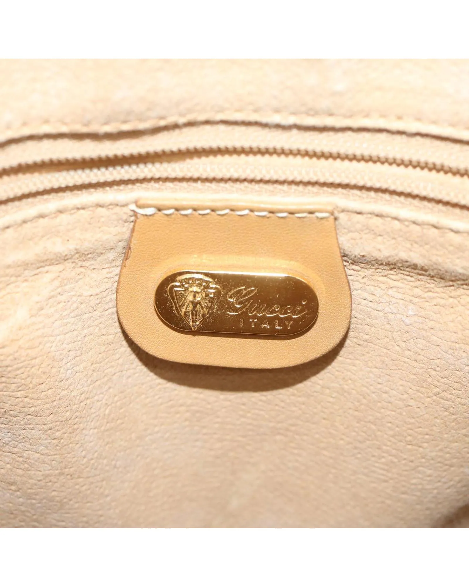 Beige Micro GG Supreme Tote Bag