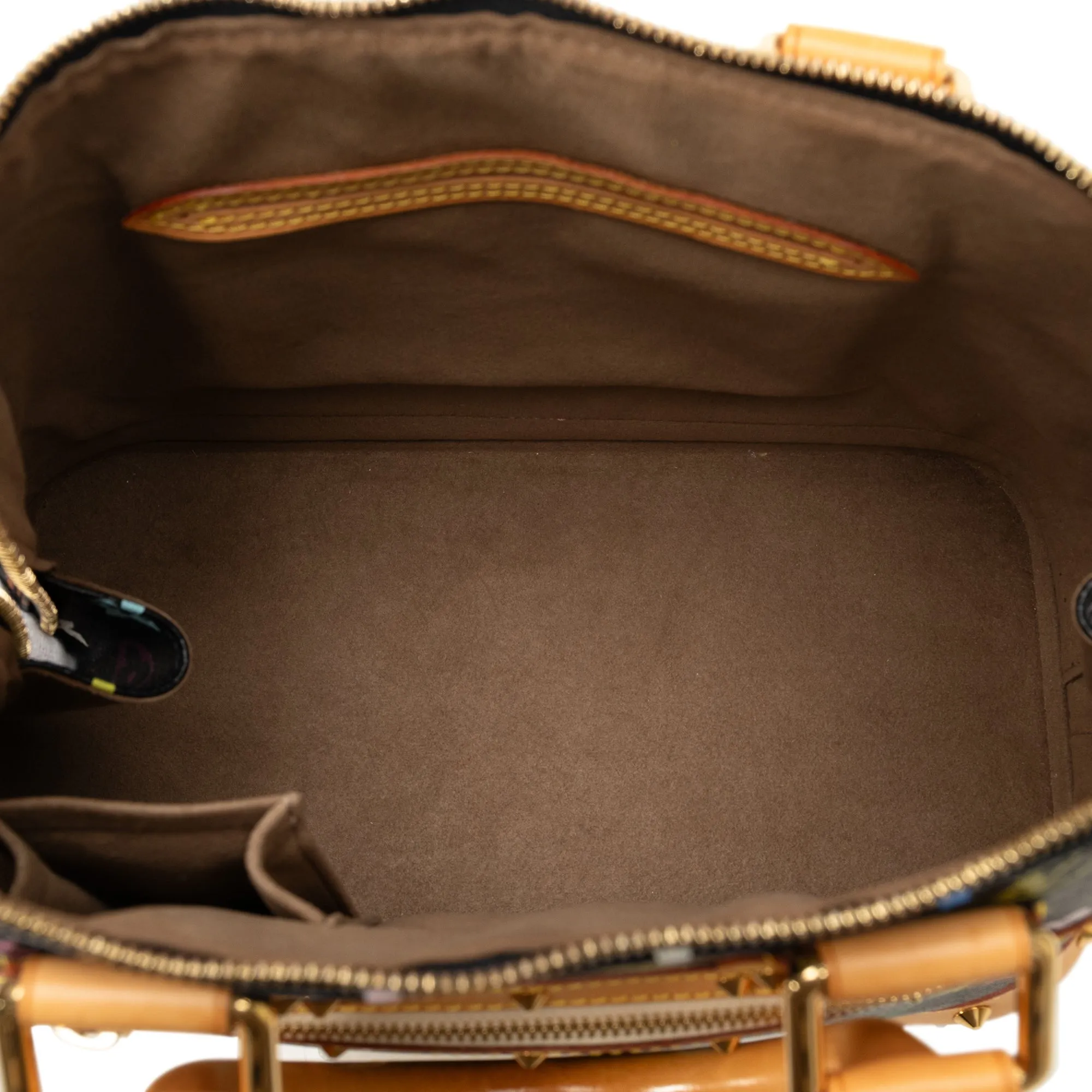 Black Louis Vuitton Monogram Multicolore Alma PM Handbag