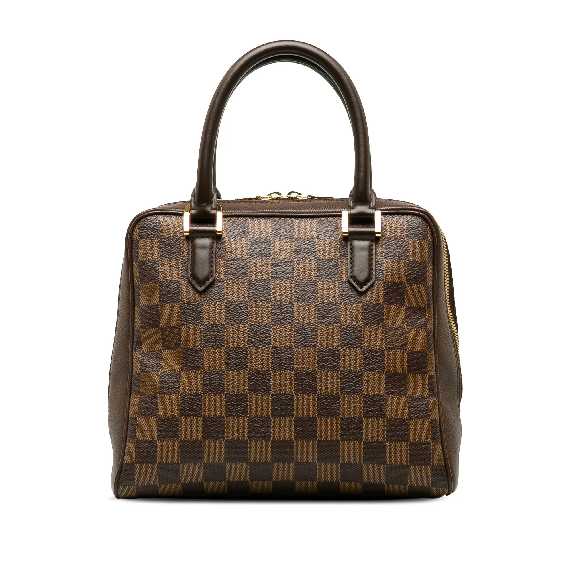 Brown Louis Vuitton Damier Ebene Brera Handbag