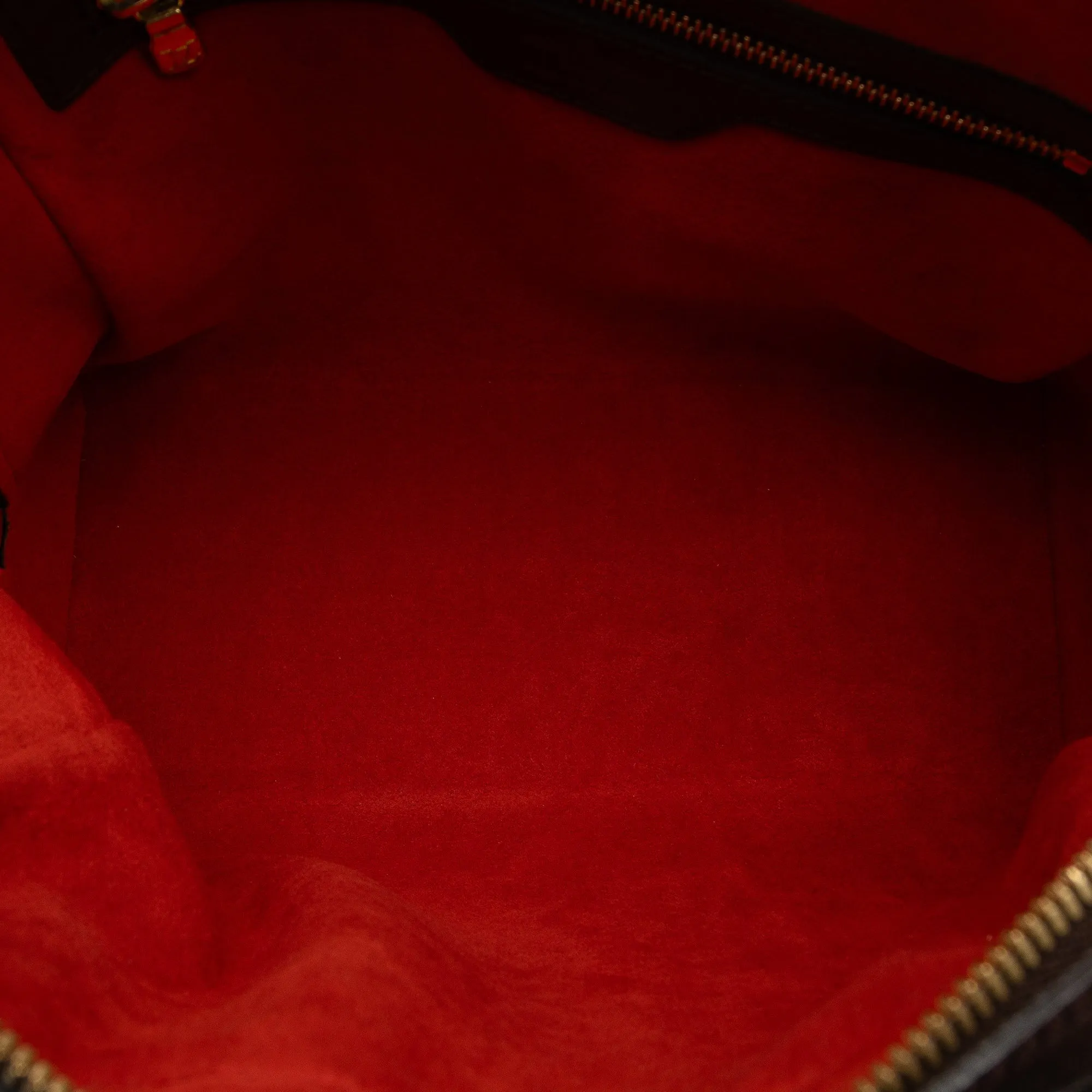 Brown Louis Vuitton Damier Ebene Brera Handbag