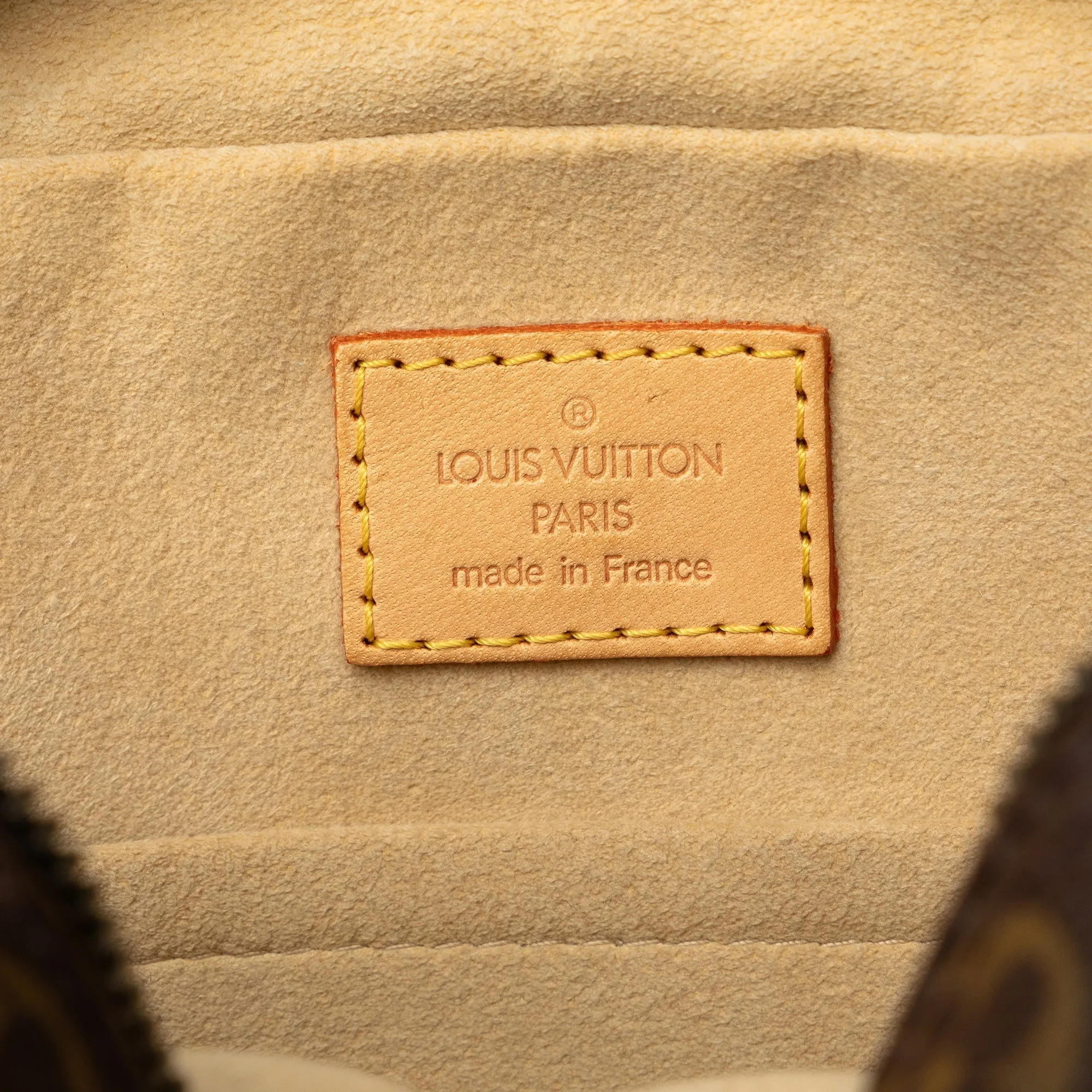Brown Louis Vuitton Monogram Manhattan PM Handbag