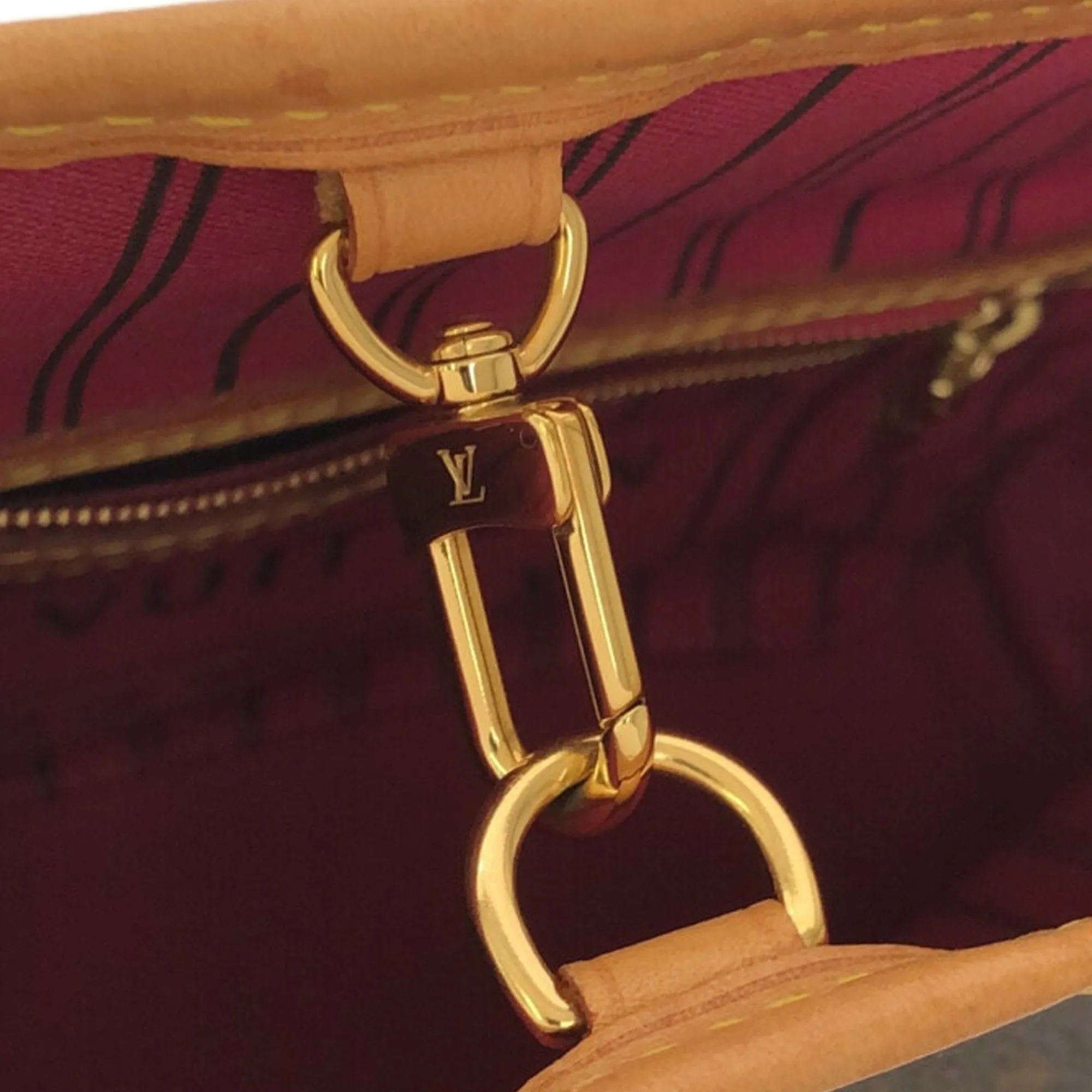 Brown Louis Vuitton Monogram Neverfull PM Tote Bag