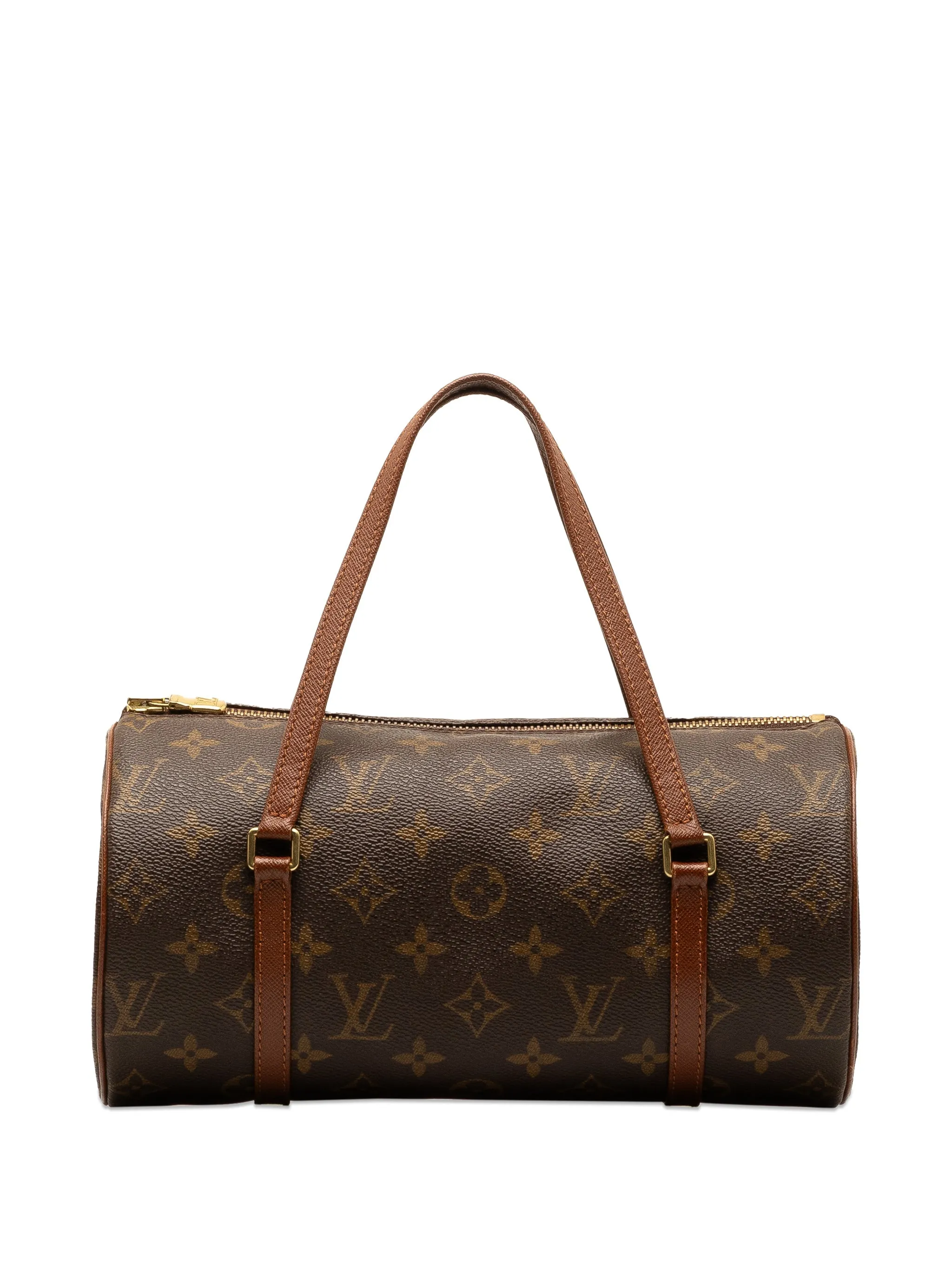 Brown Louis Vuitton Monogram Papillon 26 Handbag
