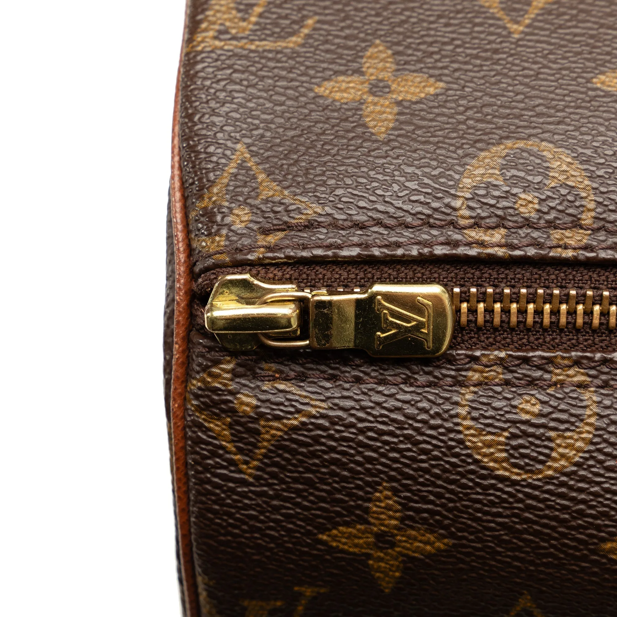 Brown Louis Vuitton Monogram Papillon 26 Handbag