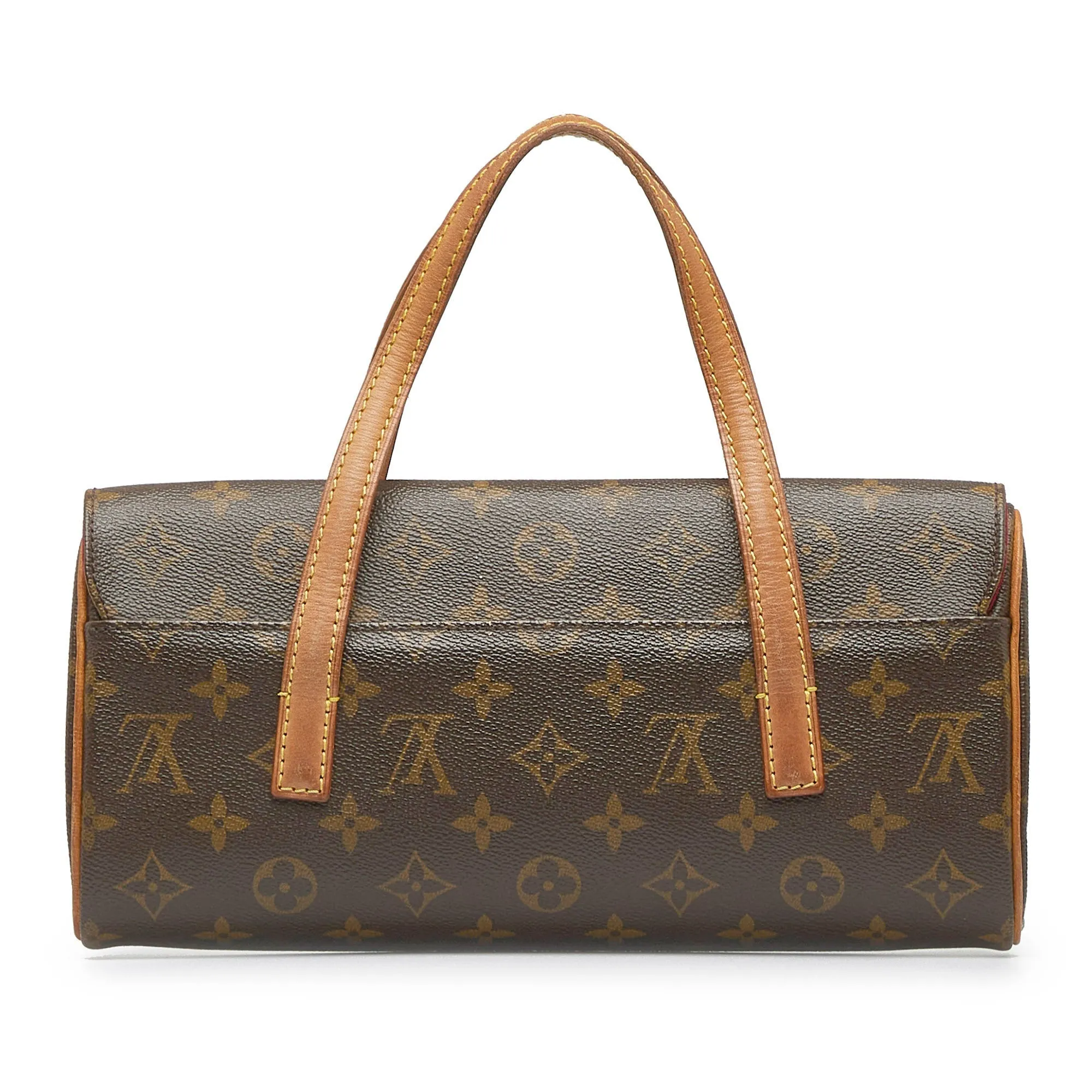 Brown Louis Vuitton Monogram Sonatine Handbag