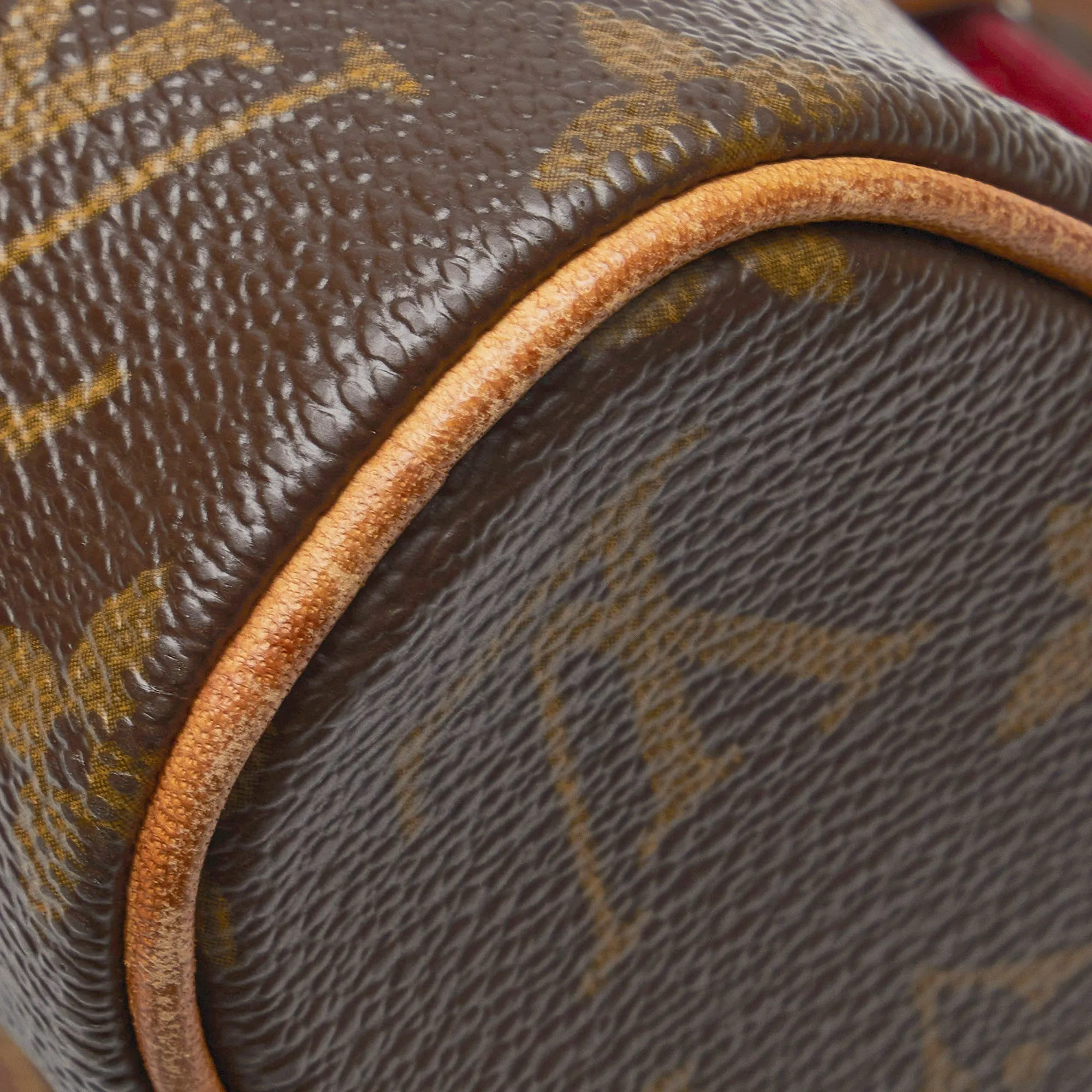 Brown Louis Vuitton Monogram Sonatine Handbag