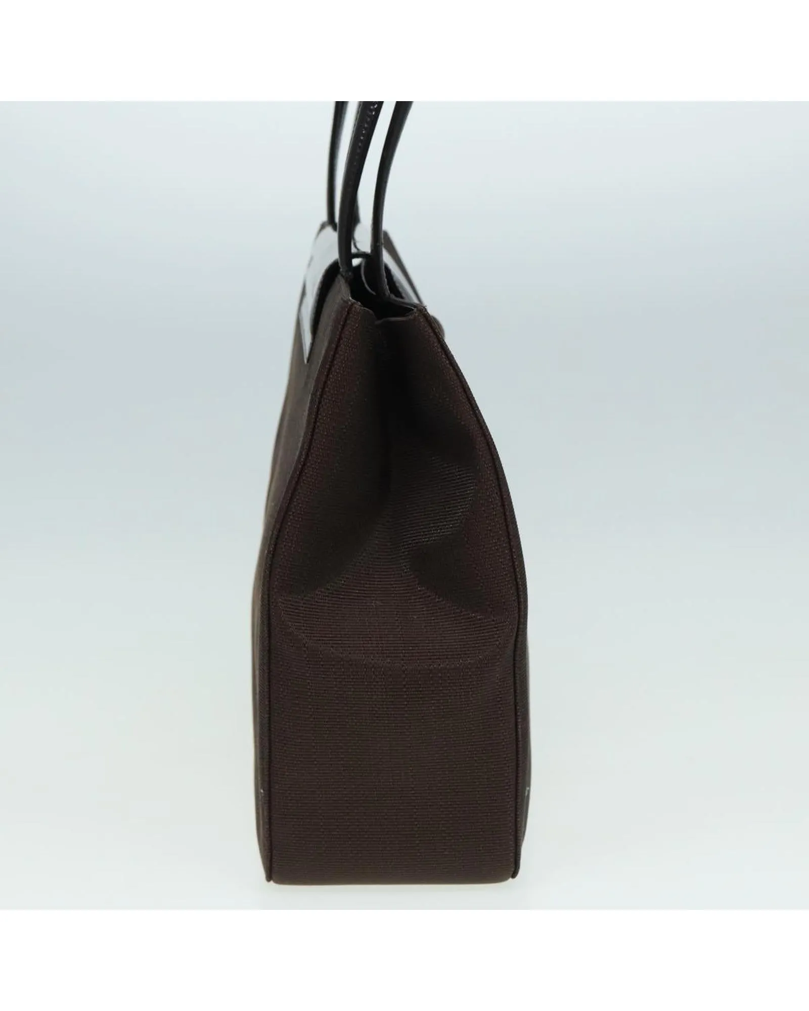 Brown PVC Leather Tote Bag by Christian Dior