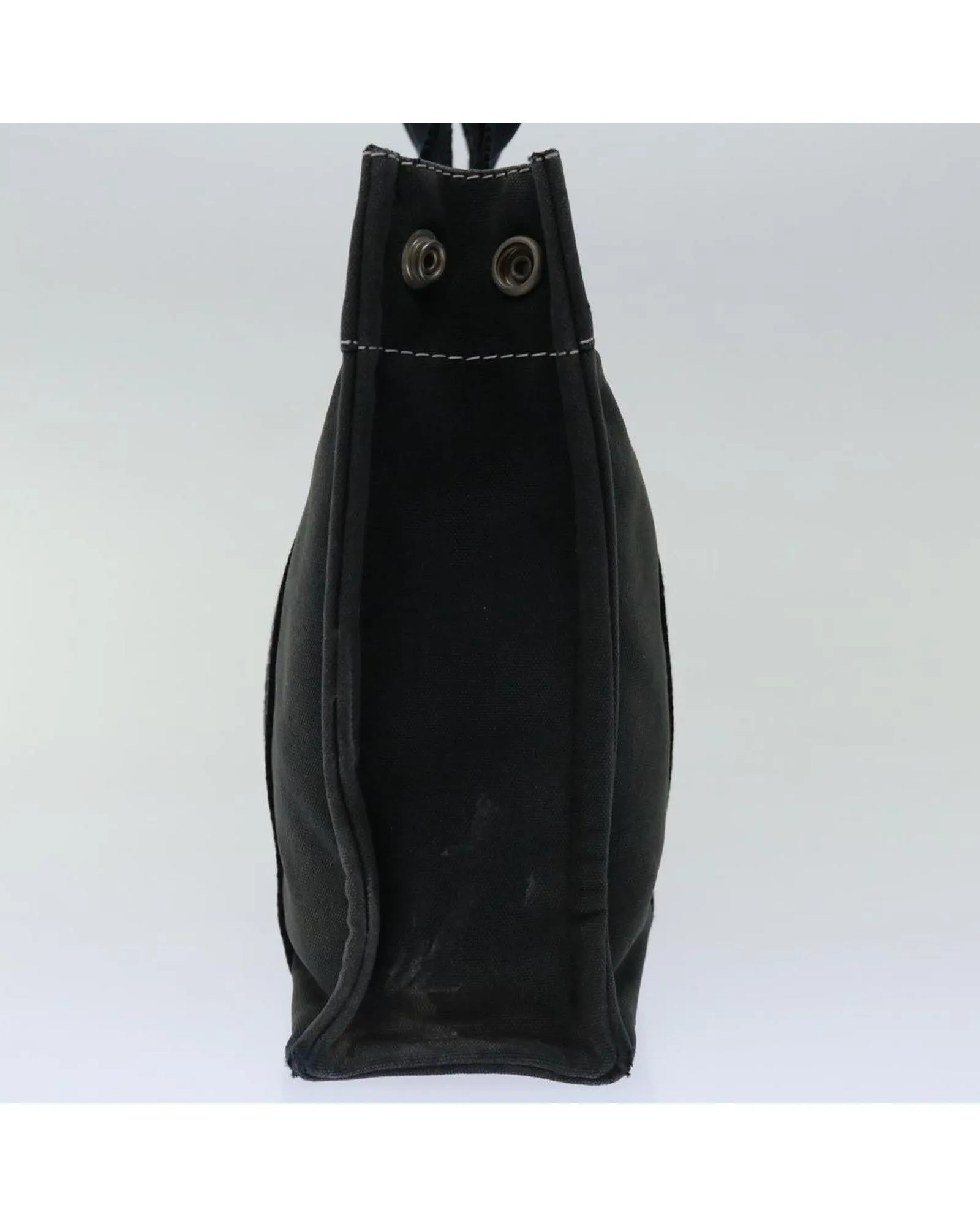 Canvas Black Tote Bag by Hermes - Douville PM
