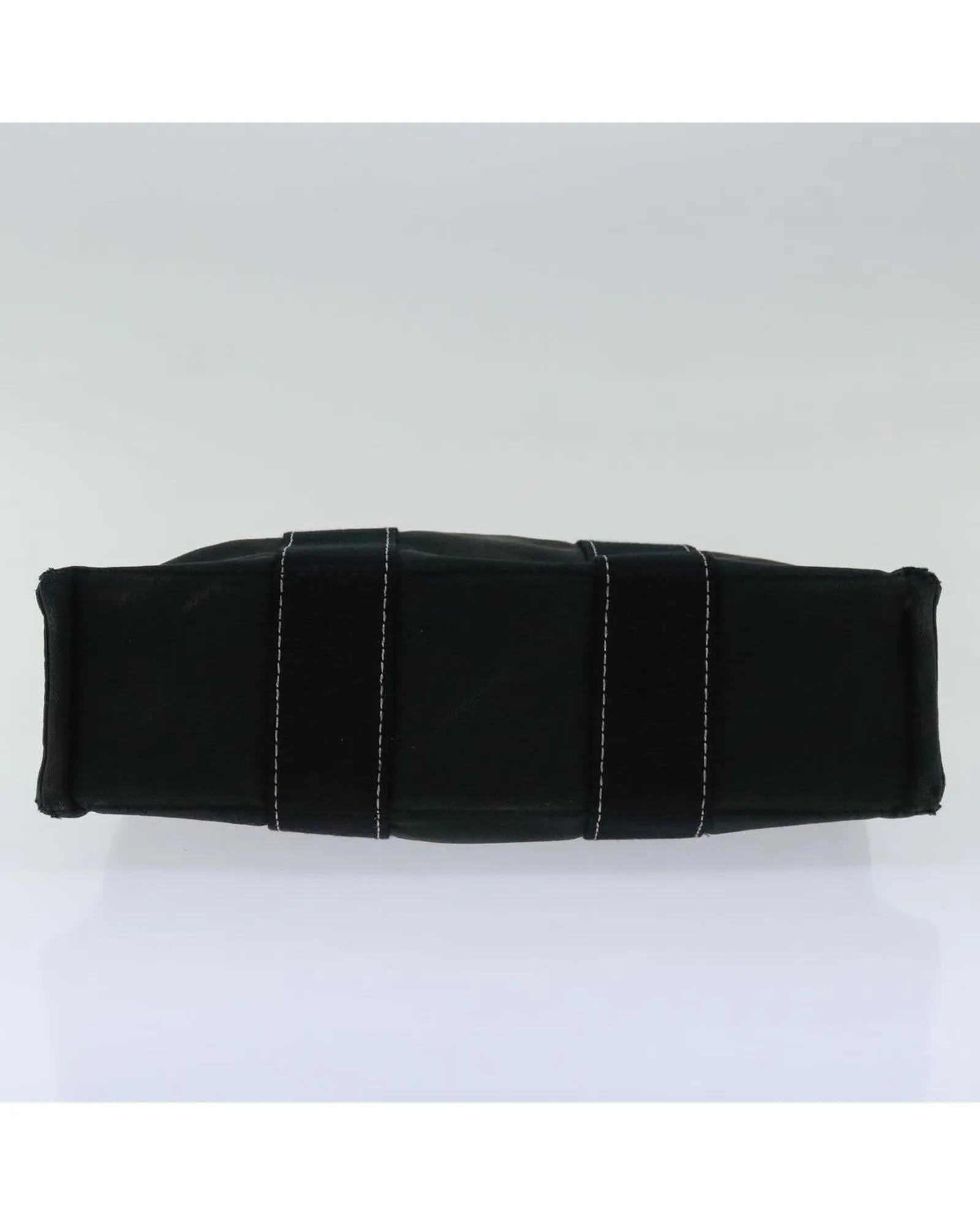 Canvas Black Tote Bag by Hermes - Douville PM