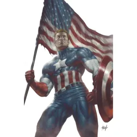 CAPTAIN AMERICA #1 UNKNOWN COMIC BOOKS CONVENTION EXCLUSIVE PARRILLO 7/18/2018