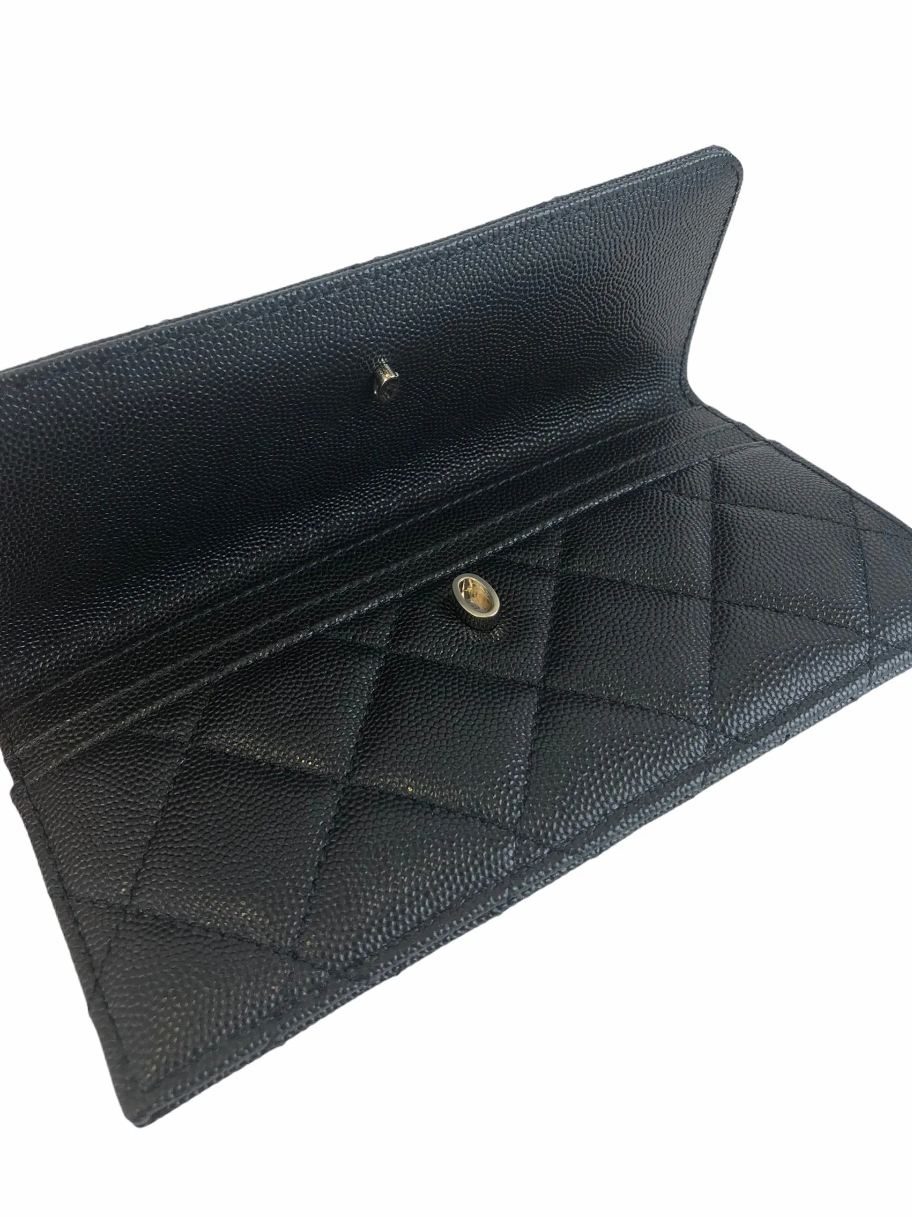 Chanel Black Caviar Leather Crossbody with Detachable Wallet