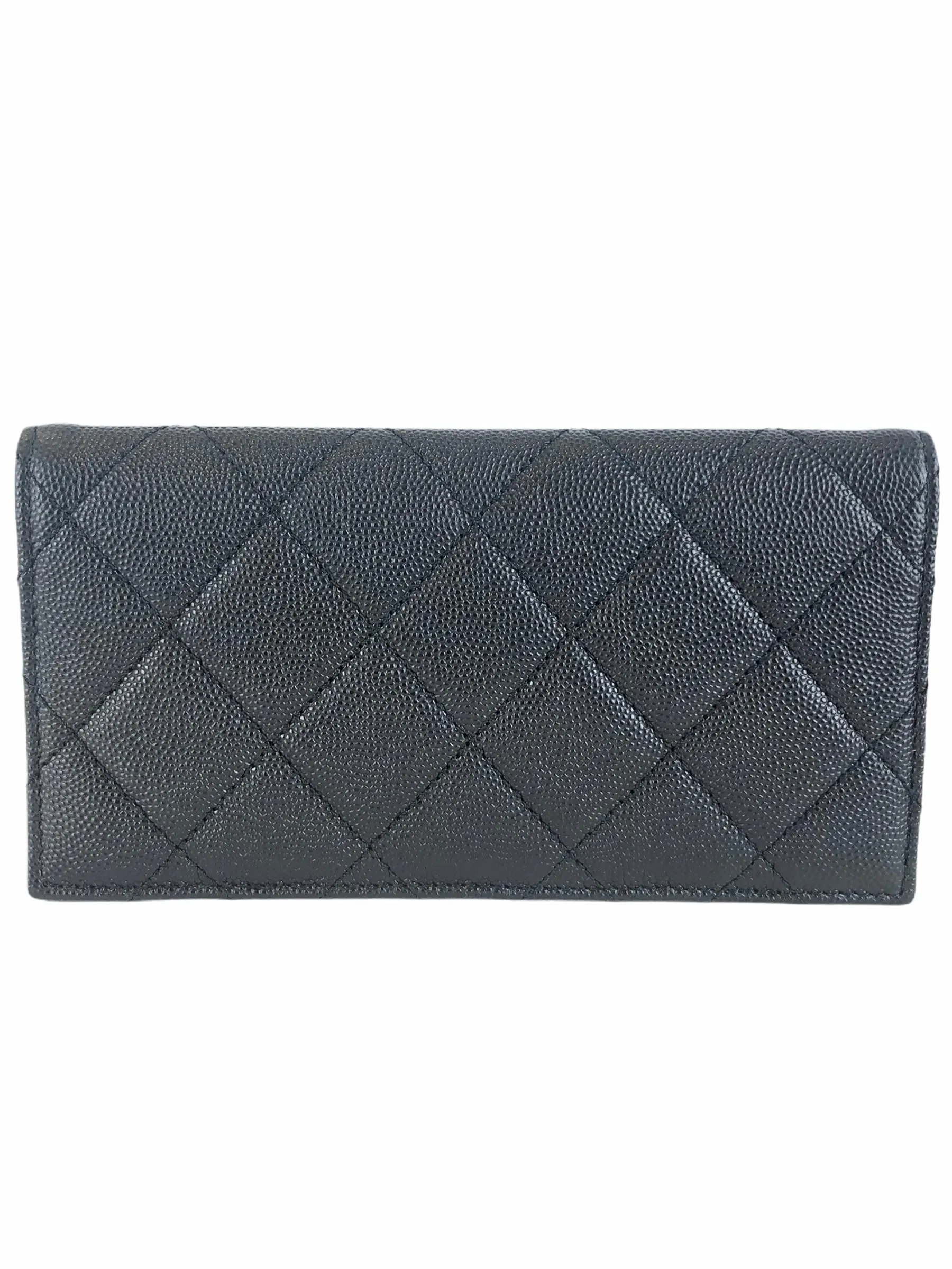 Chanel Black Caviar Leather Crossbody with Detachable Wallet