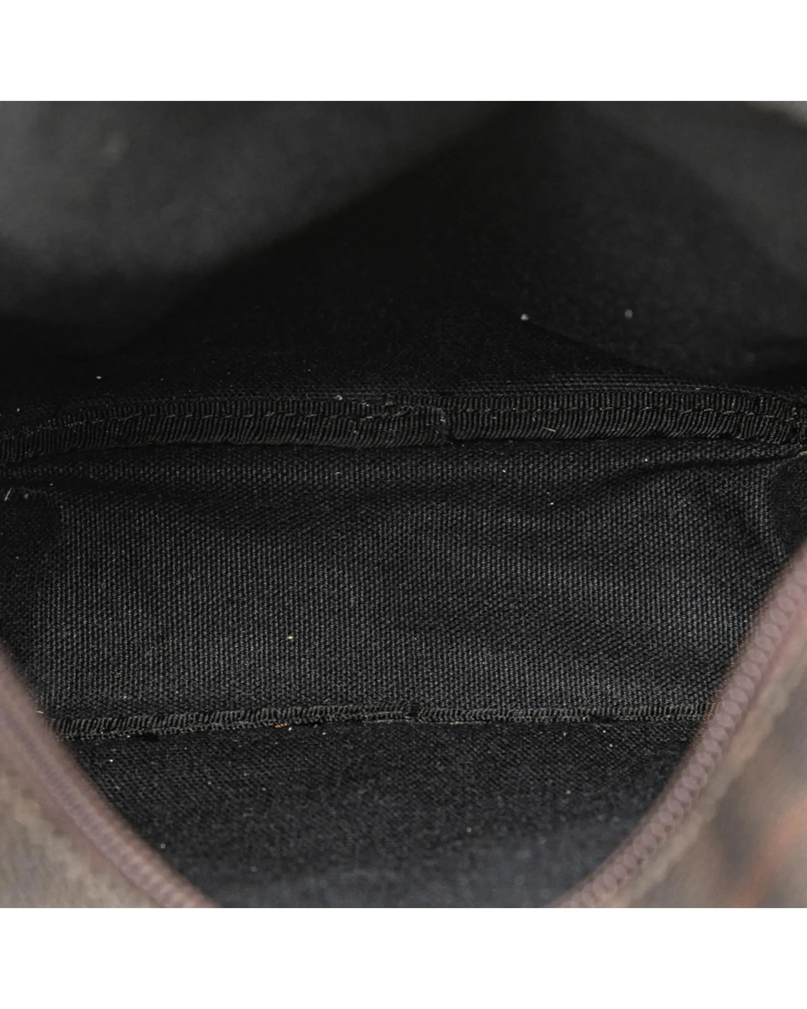 Coated Canvas Crossbody Bag with Leather Trim and Adjustable Strap