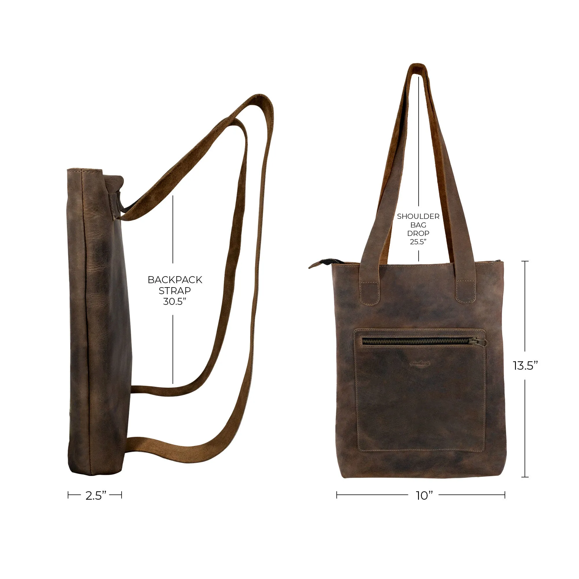 Convertible Backpack to Tote Bag