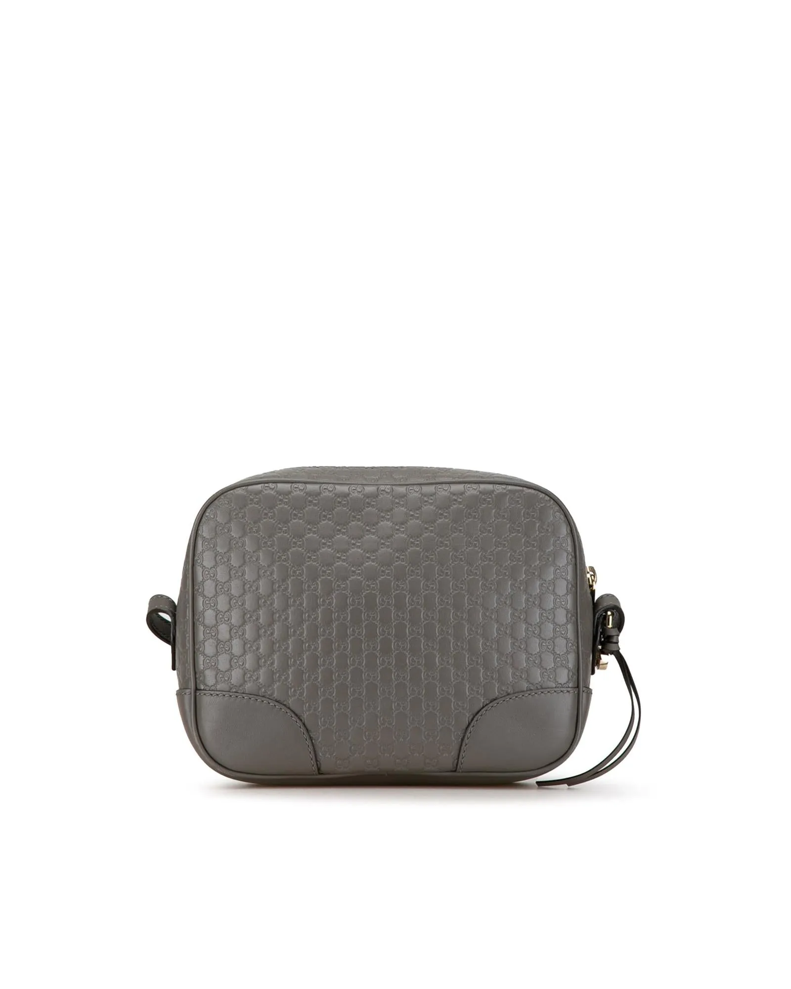 Embossed Leather Crossbody Bag with Adjustable Strap