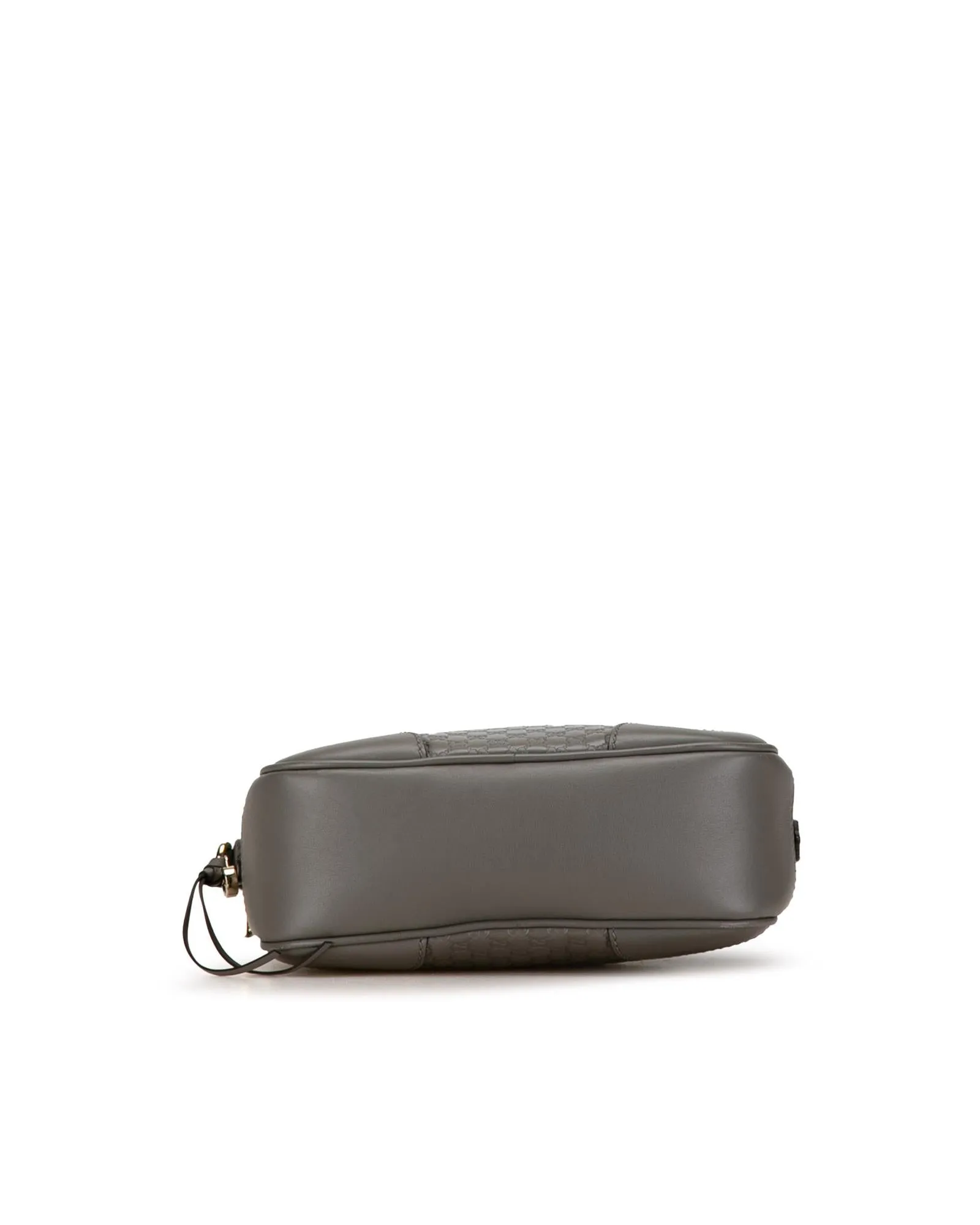 Embossed Leather Crossbody Bag with Adjustable Strap