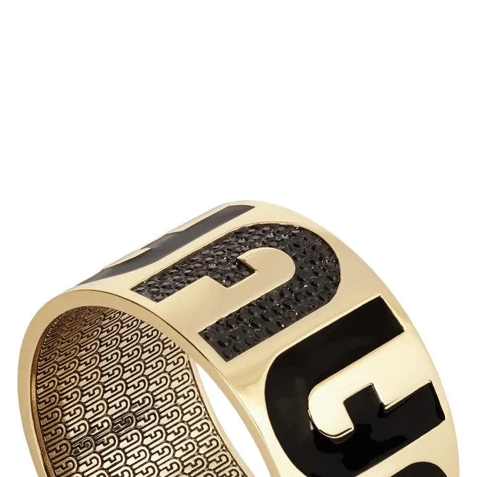 Furla 1927 Enamel Bangle - Oro Nero