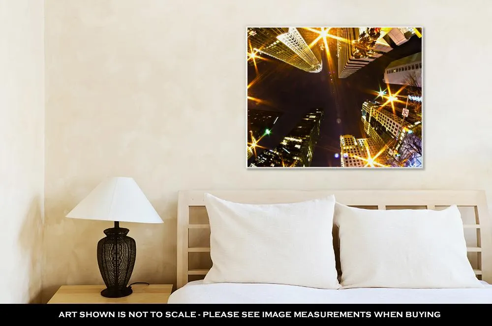Gallery Wrapped Canvas, 1st January 2014 Charlotte Nc USA Nightlife Around Charlot