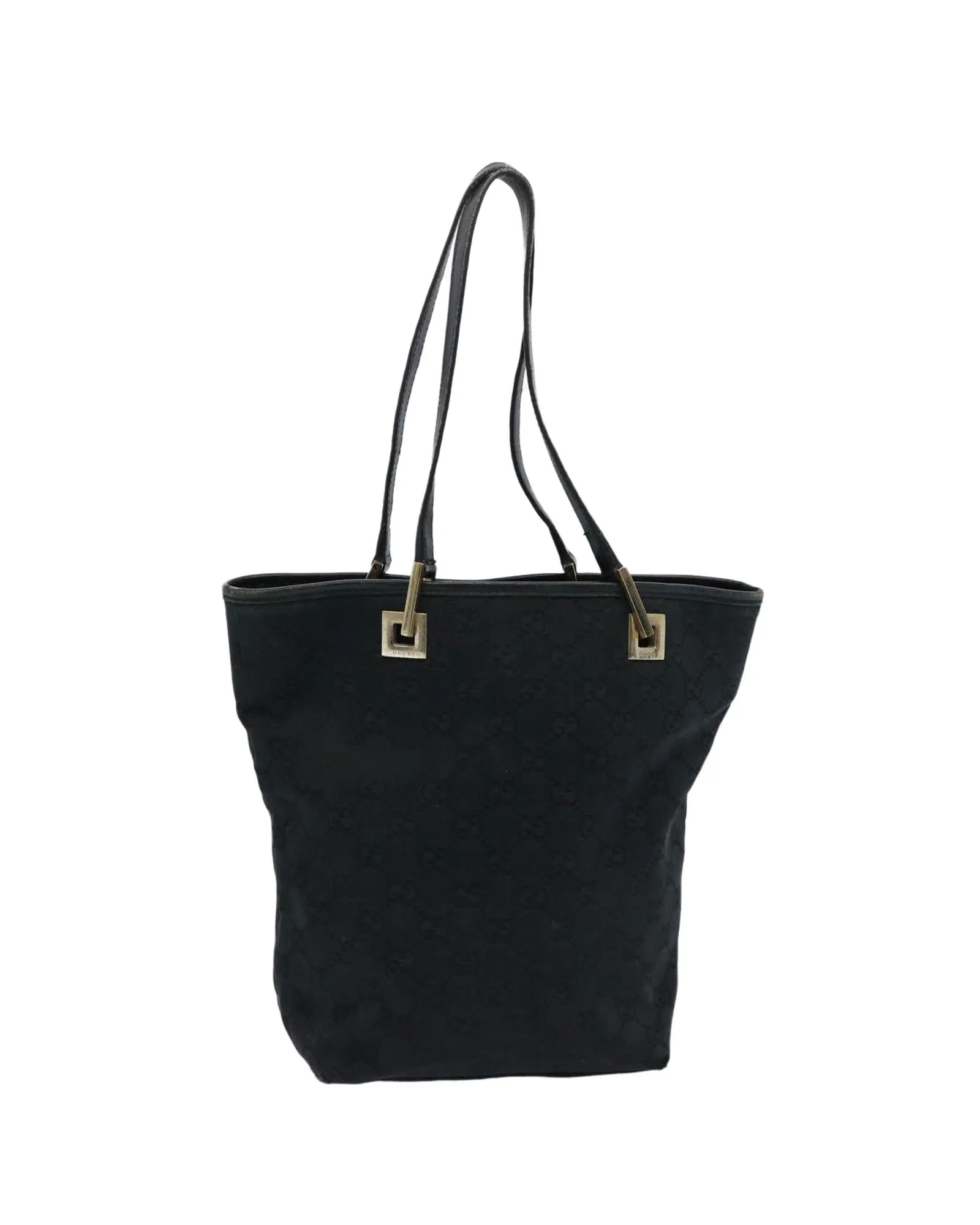 GG Canvas Black Tote Bag - Italian Made Designer Accessory