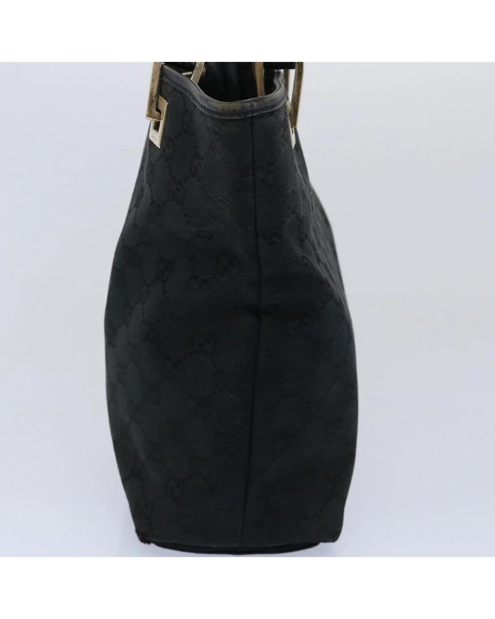 GG Canvas Black Tote Bag - Italian Made Designer Accessory