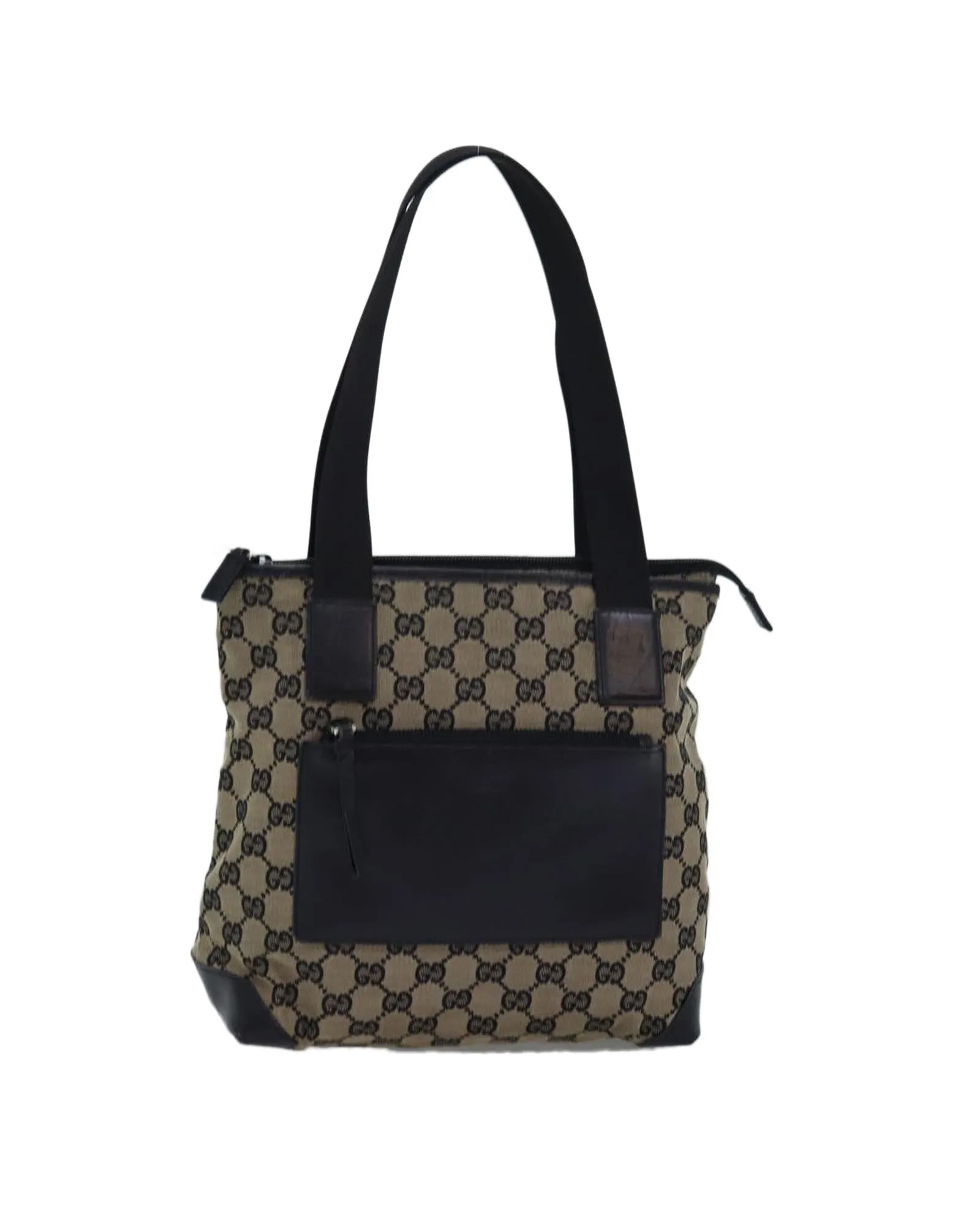 GG Canvas Tote Bag in Beige with Accessories - Made in Italy