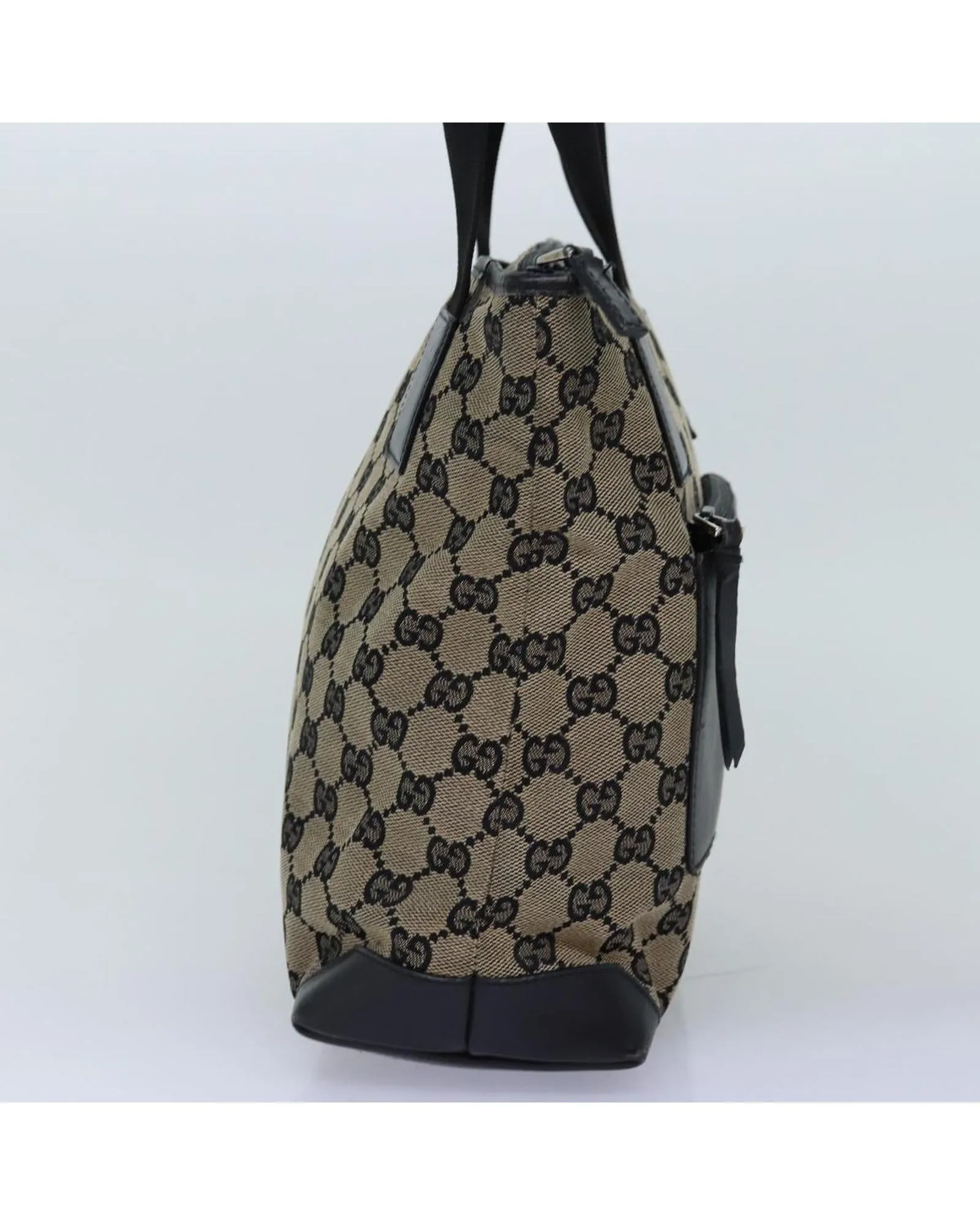 GG Canvas Tote Bag in Beige with Accessories - Made in Italy