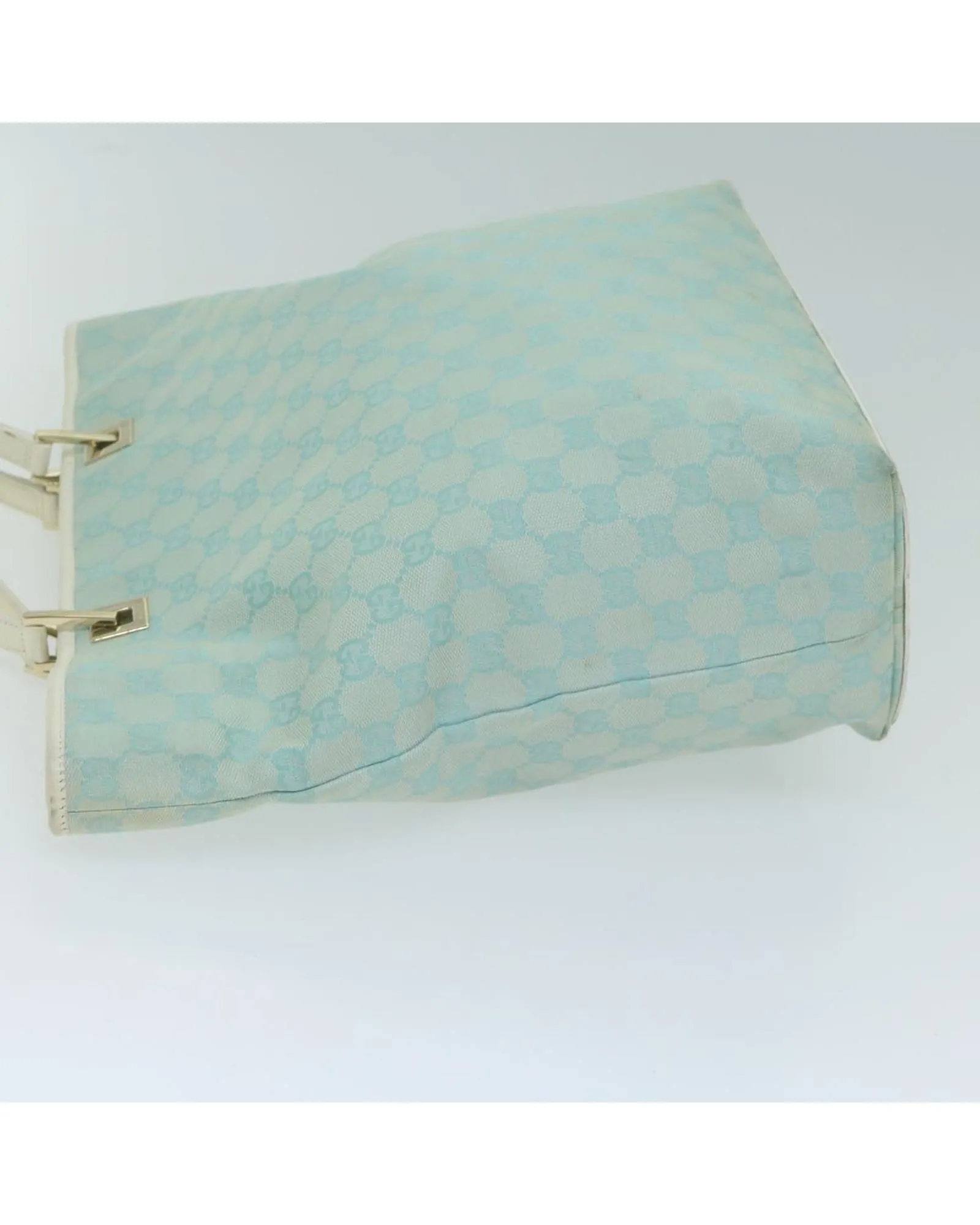 GG Canvas Tote Bag in Light Blue