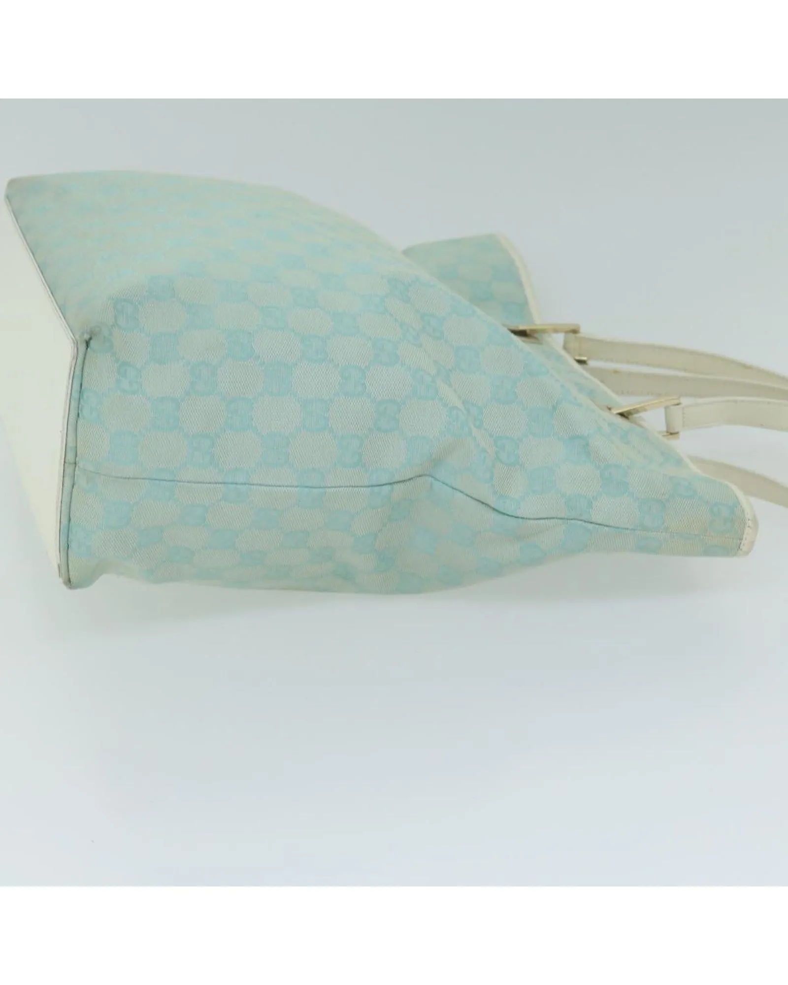 GG Canvas Tote Bag in Light Blue
