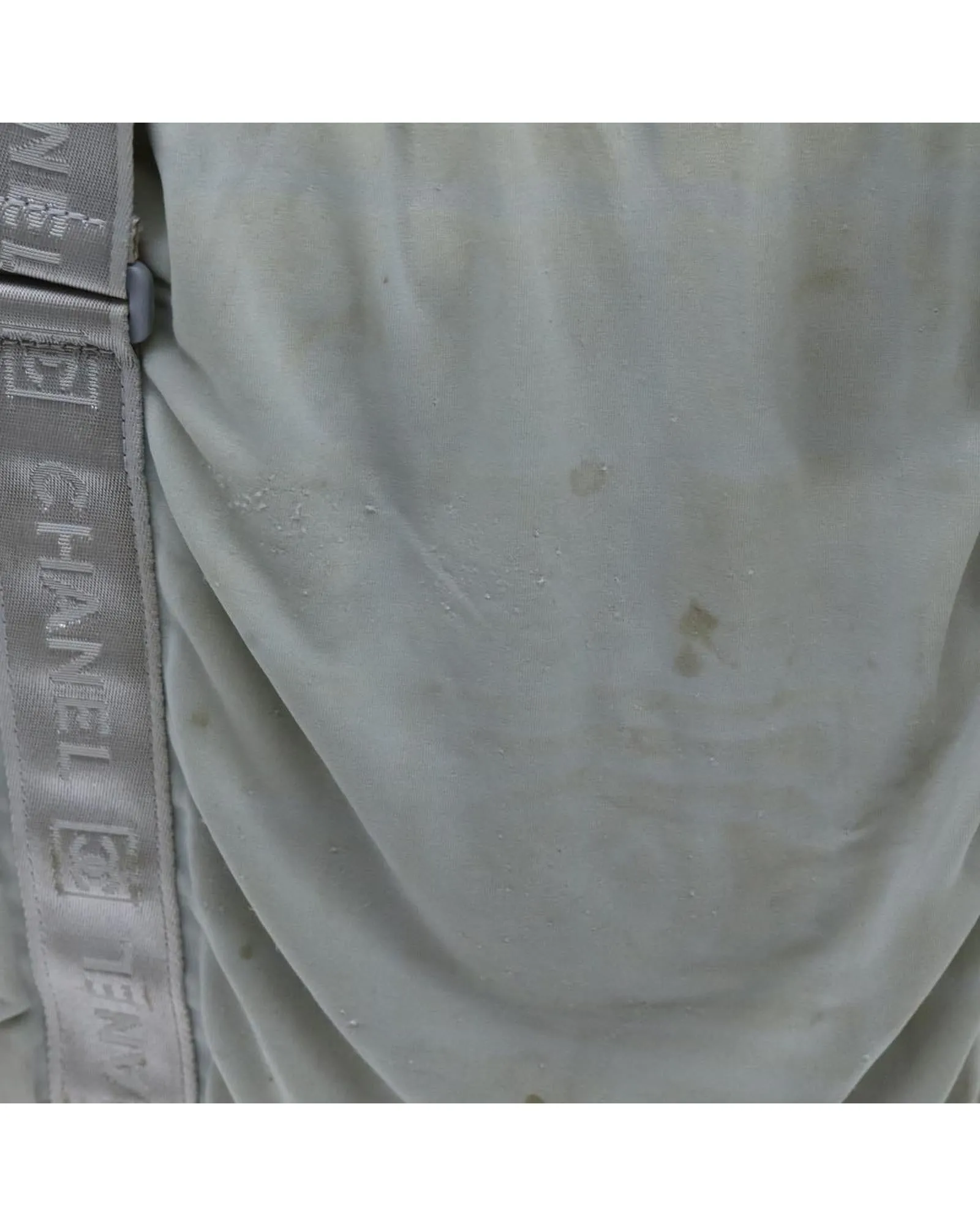 Gray Canvas Tote Bag with CC Logo by Sports Line