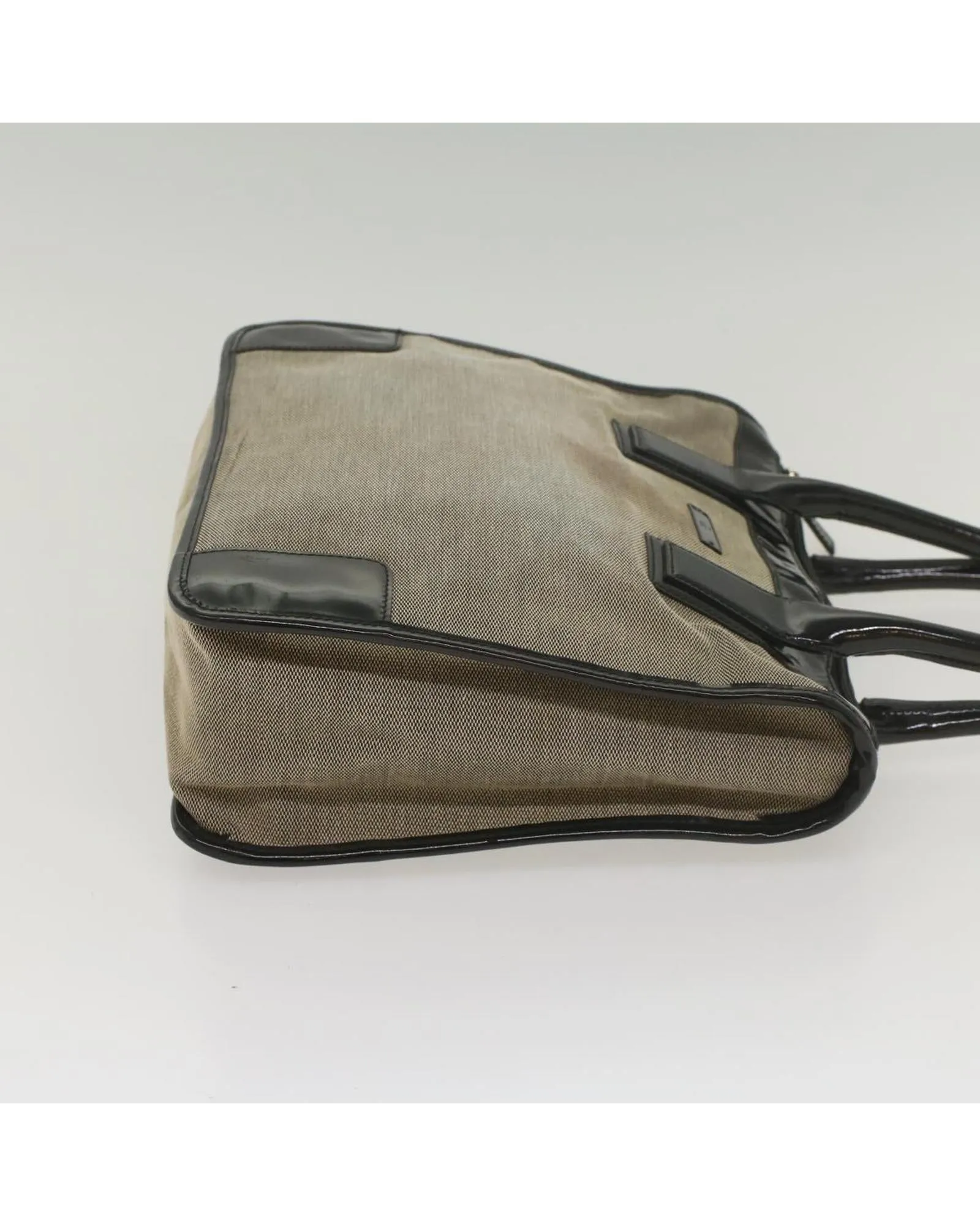 Gray Canvas Tote Bag