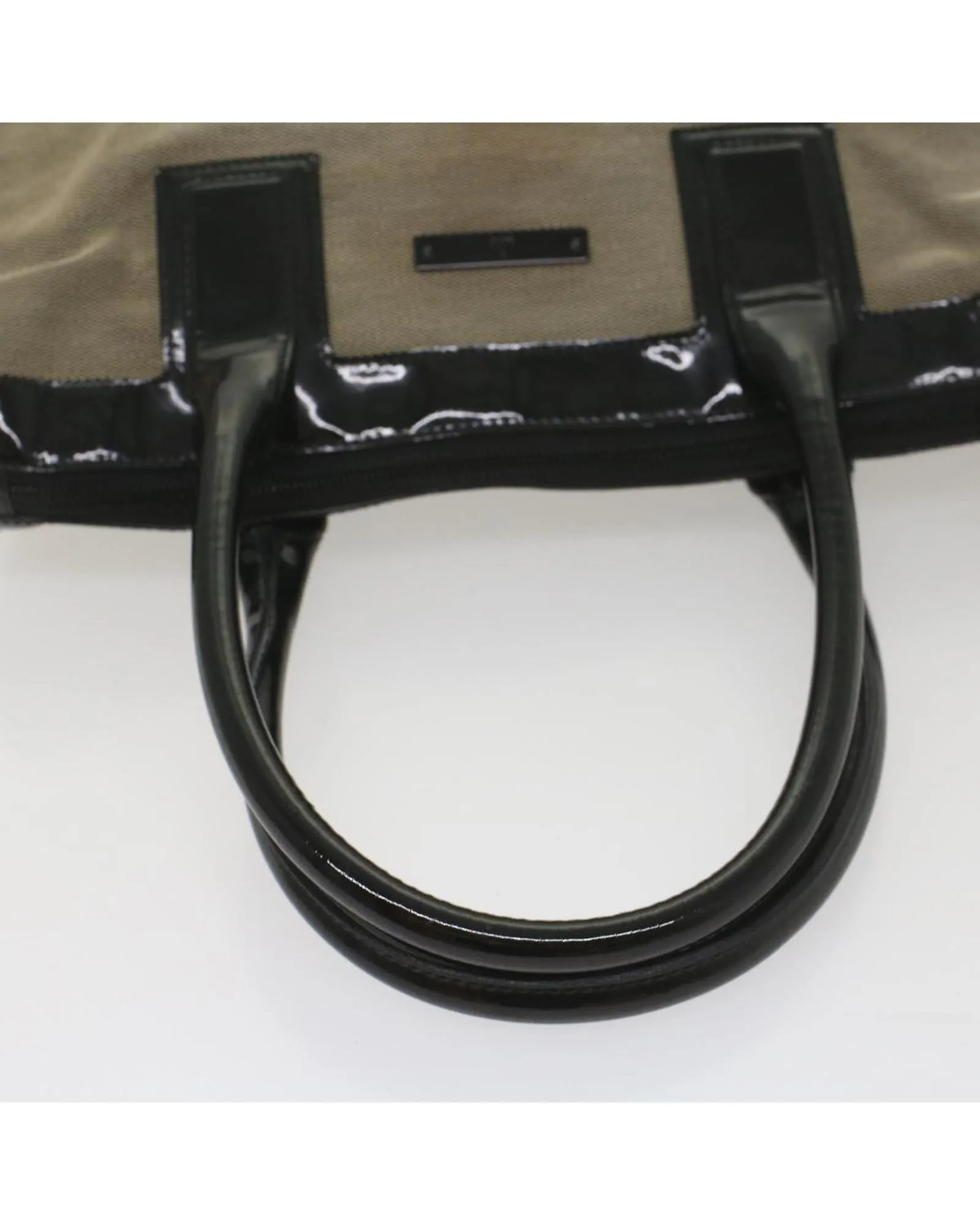 Gray Canvas Tote Bag