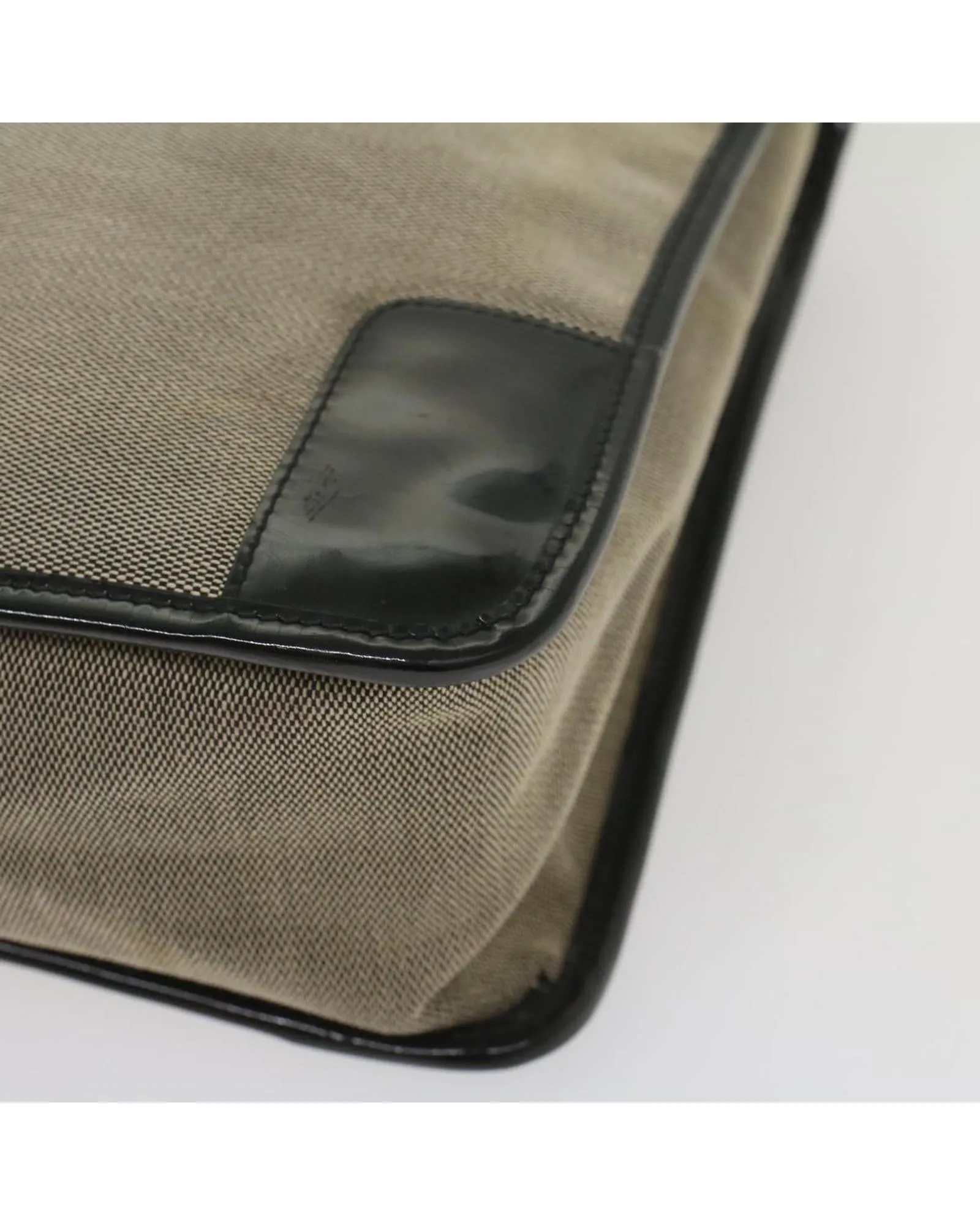 Gray Canvas Tote Bag