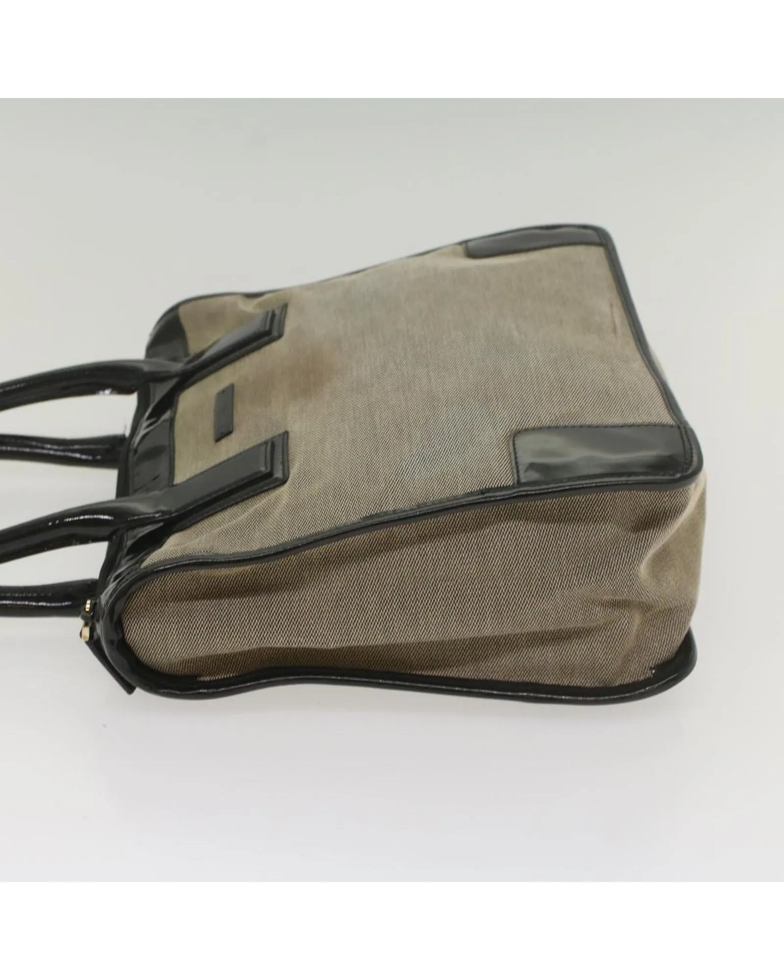 Gray Canvas Tote Bag