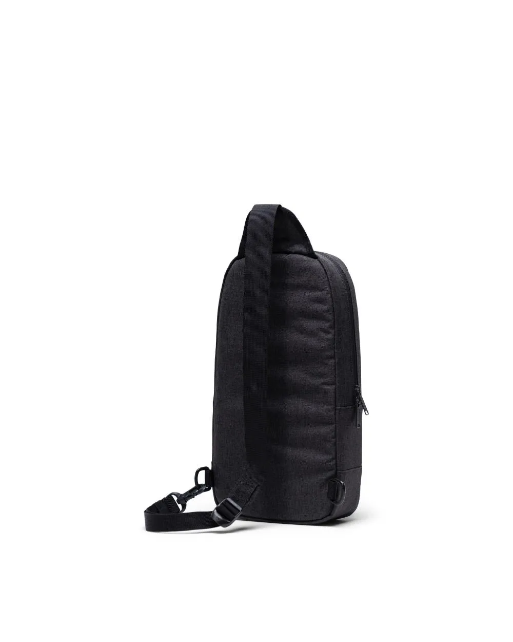 HERSCHEL HERITAGE SHOULDER BAG BLACK CROSSHATCH