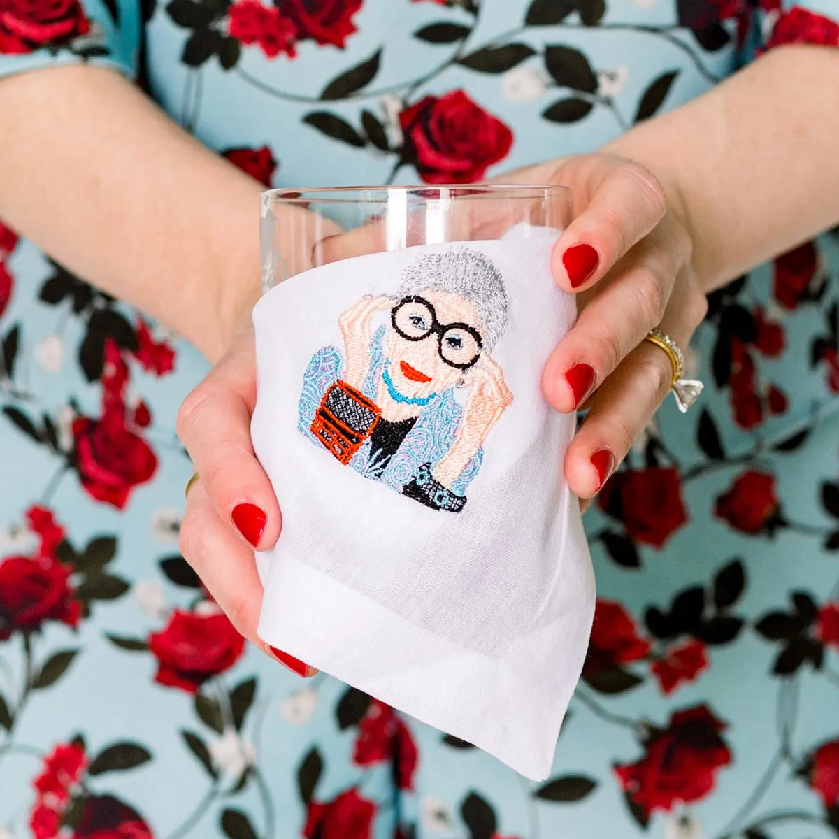 Iris Cocktail Napkin