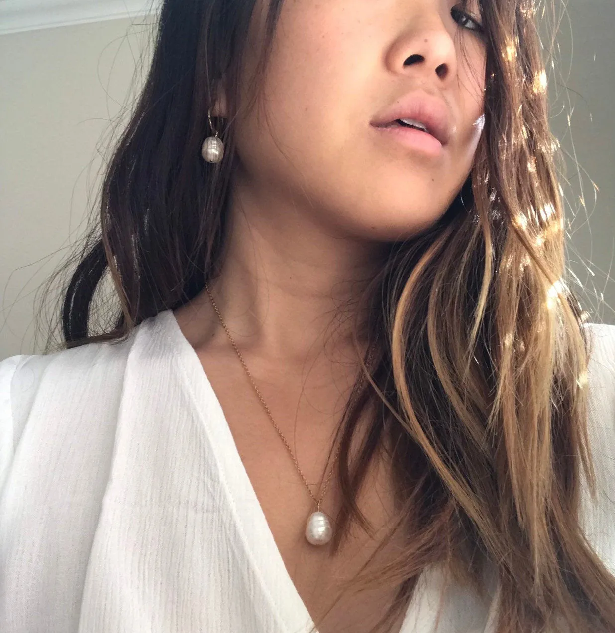 Layla Pearl Necklace