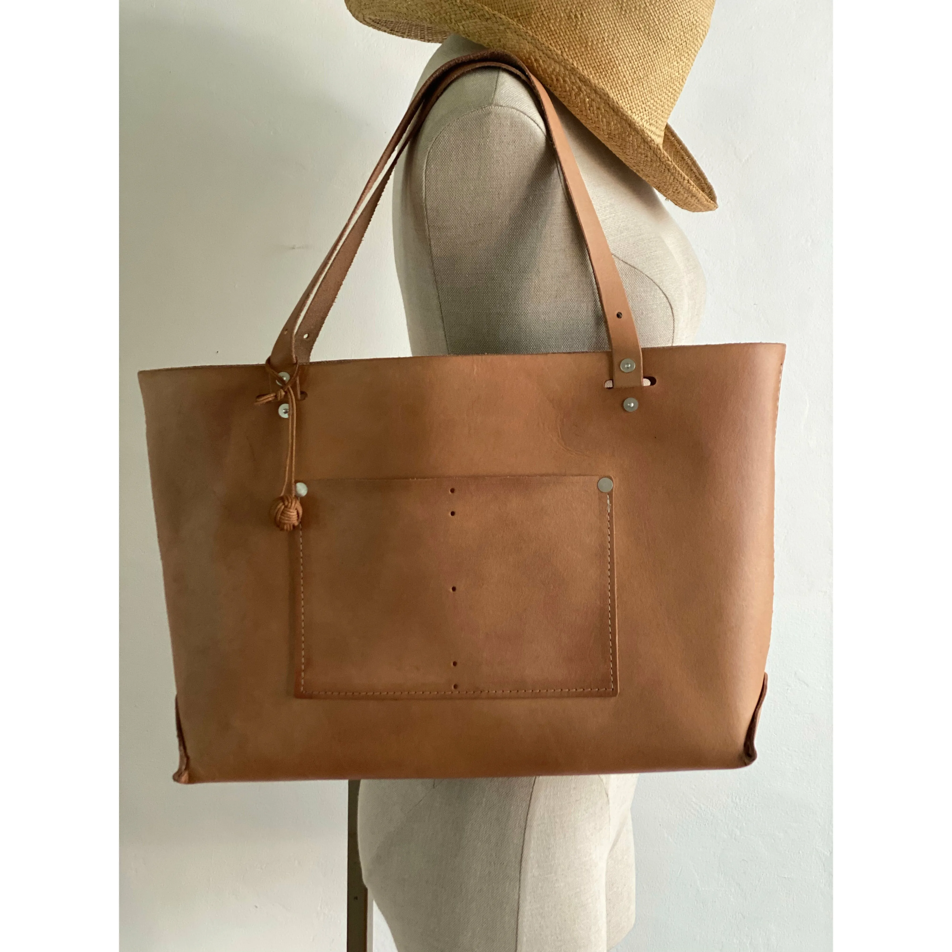 Leather Tote Bag