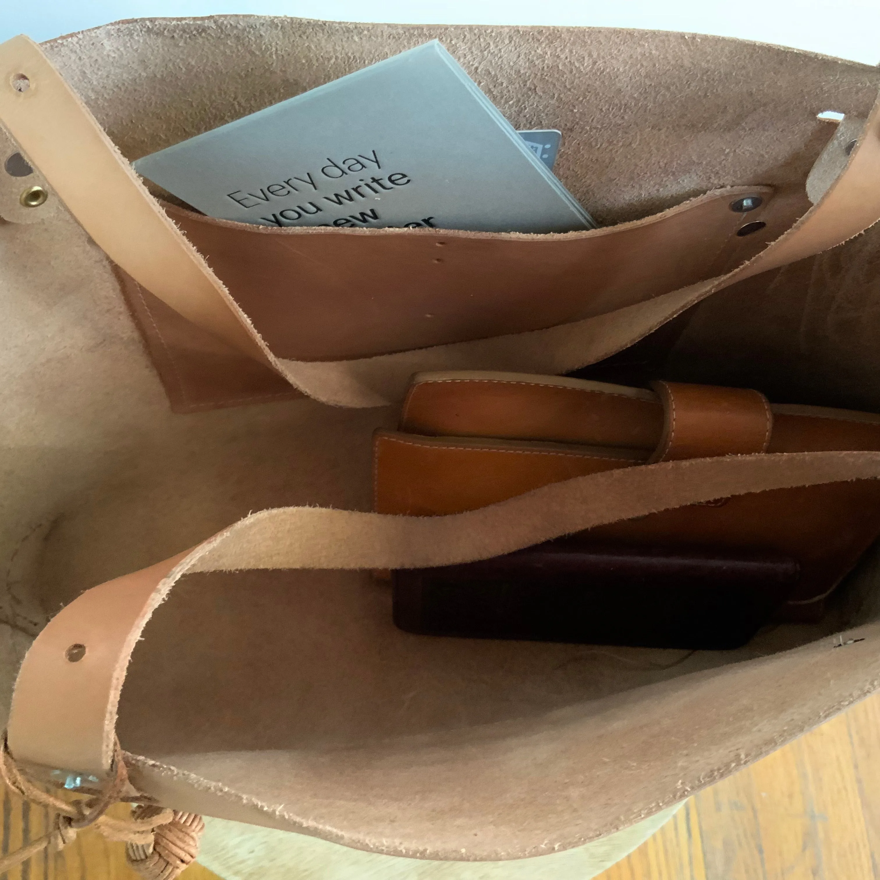 Leather Tote Bag